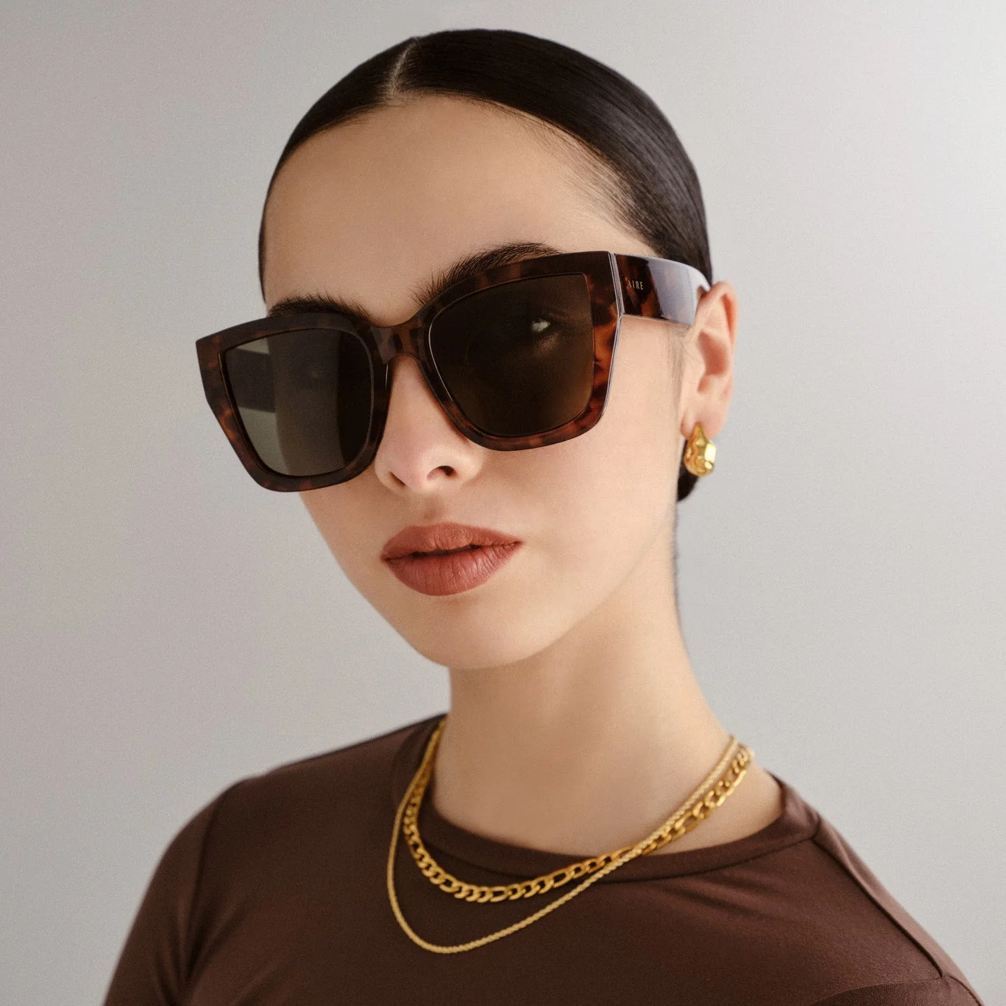Aire Haedus Sunglasses Dark Tort