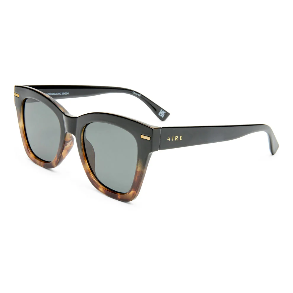 Aire Intergalactic Sunglasses Black Tort Splice - Image 4
