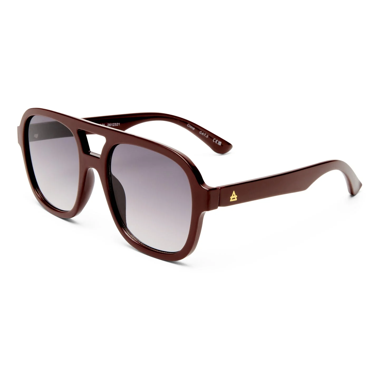 Aire Whirlpool Sunglasses Burgundy - Image 3