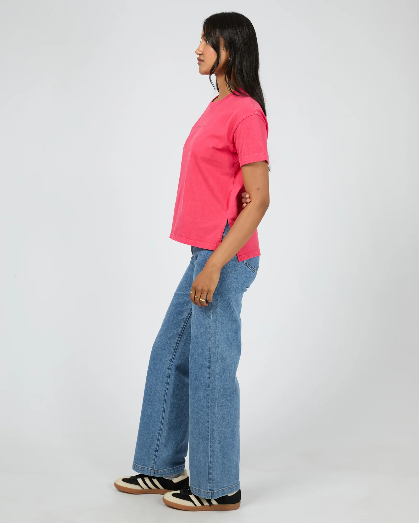 All About Eve AAE Washed Tee Berry - Image 5