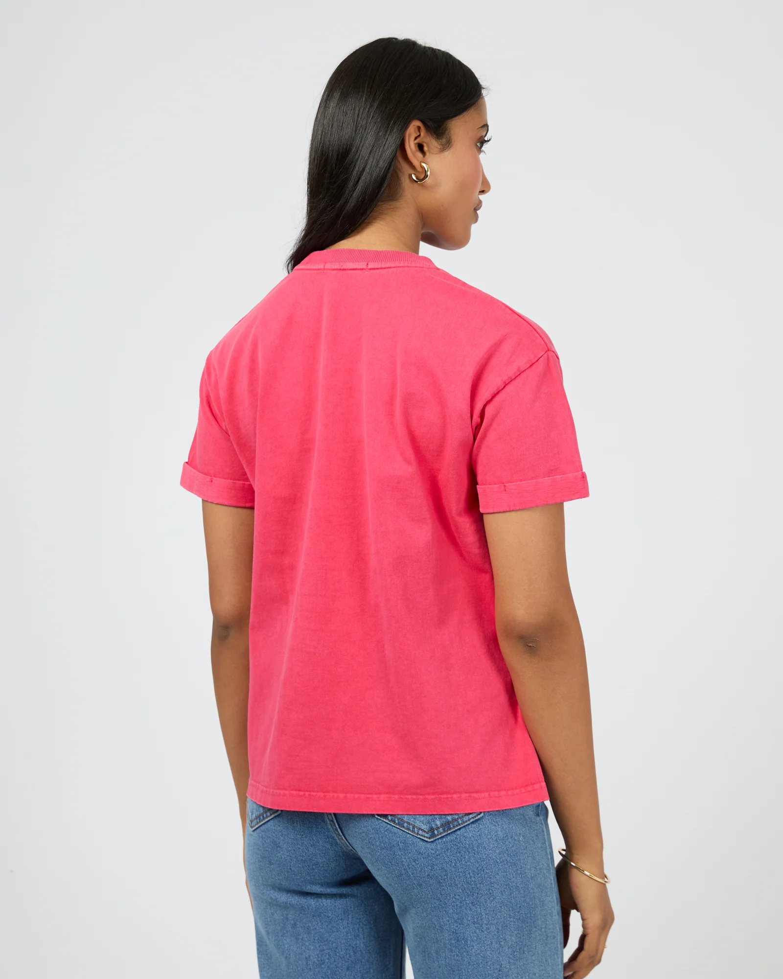 All About Eve AAE Washed Tee Berry - Image 6