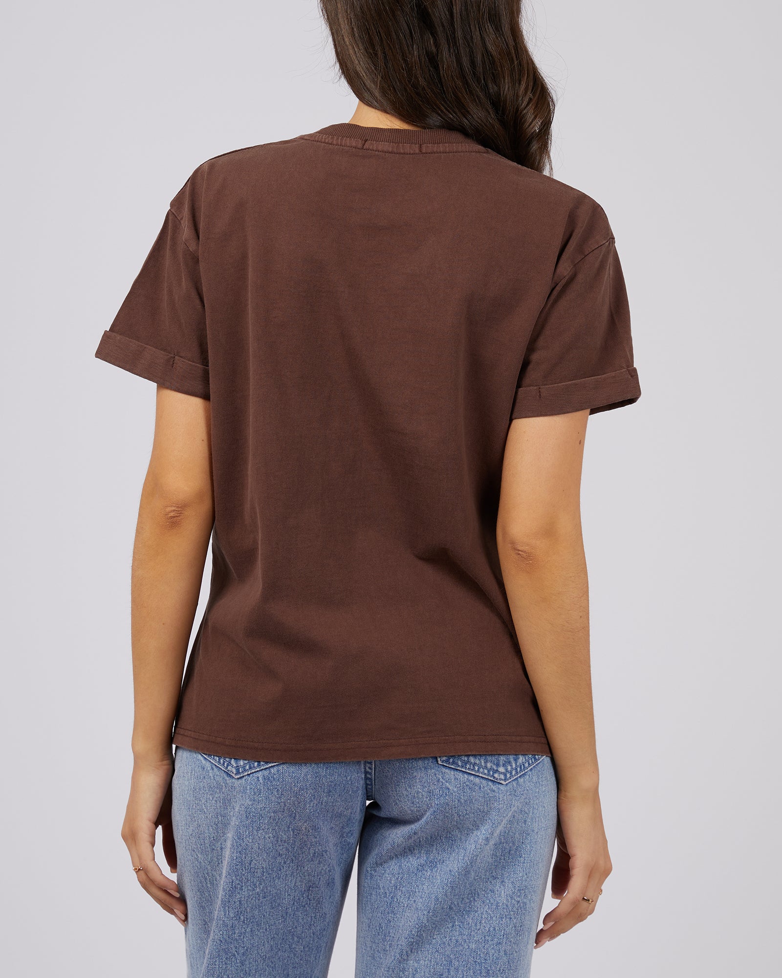 All About Eve AAE Washed Tee Brown - Image 8