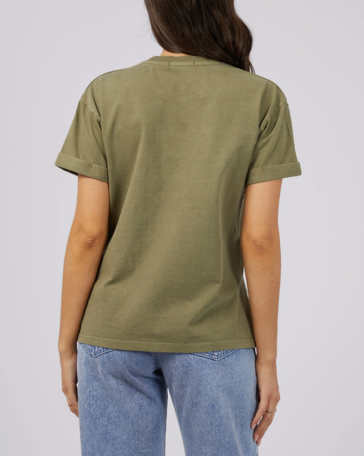 All About Eve AAE Washed Tee Khaki - Image 5