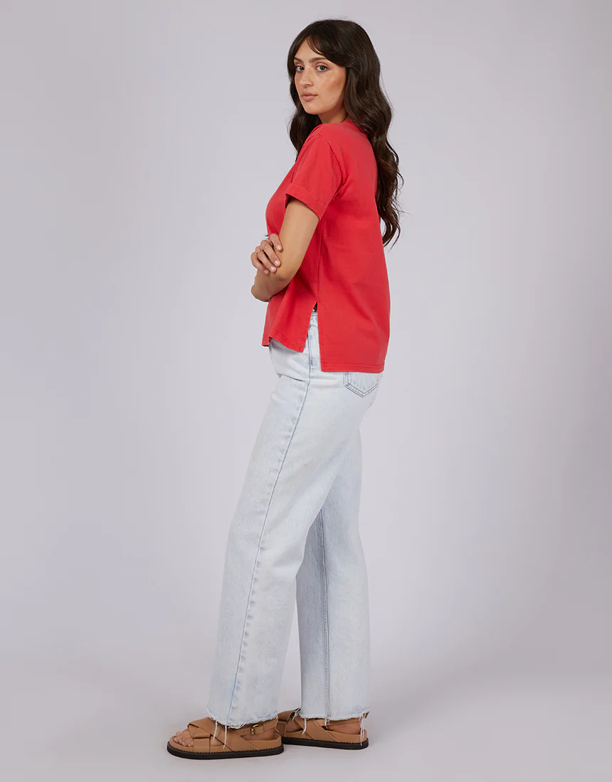 All About Eve AAE Washed Tee Red - Image 5