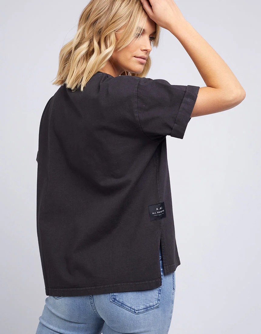 All About Eve AAE Washed Tee Washed Black - Image 5