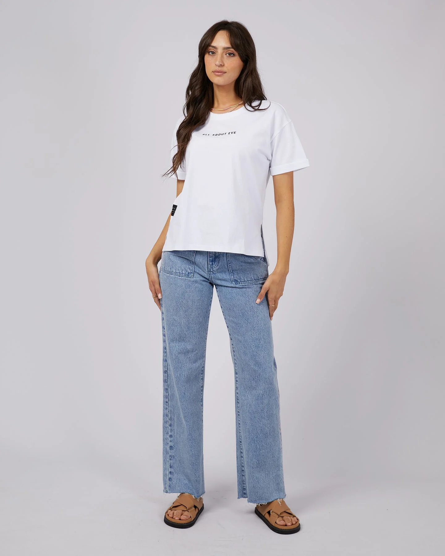 All About Eve AAE Washed Tee White - Image 3