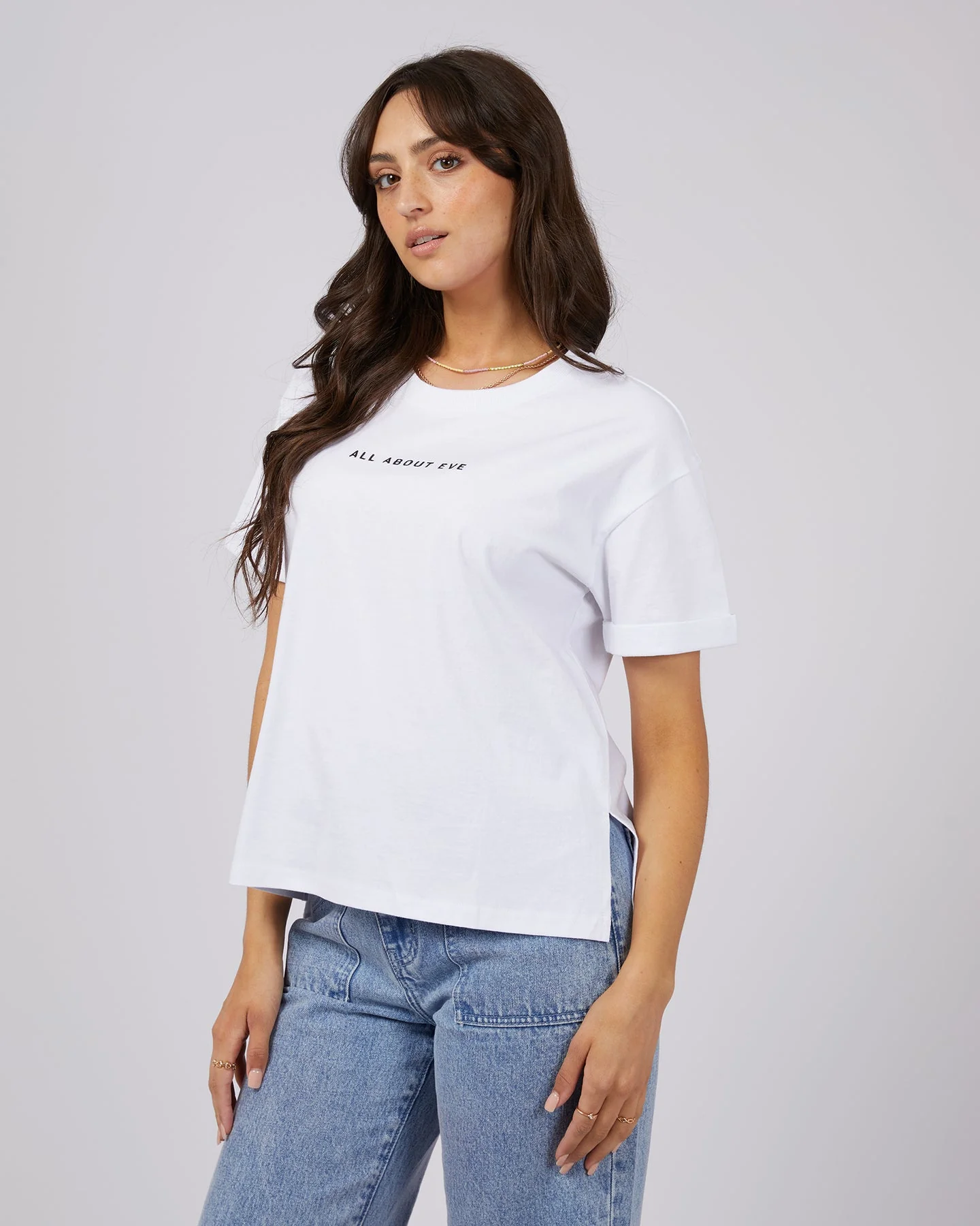 All About Eve AAE Washed Tee White - Image 4