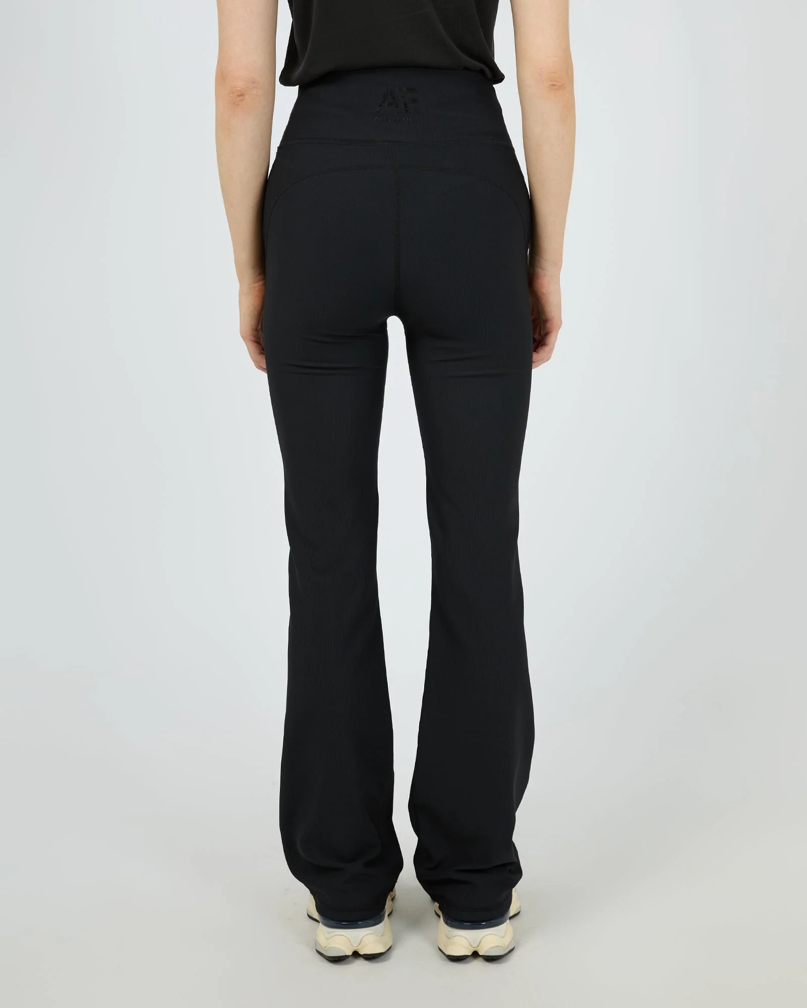 All About Eve Active Rib Flare Legging Black - Image 5
