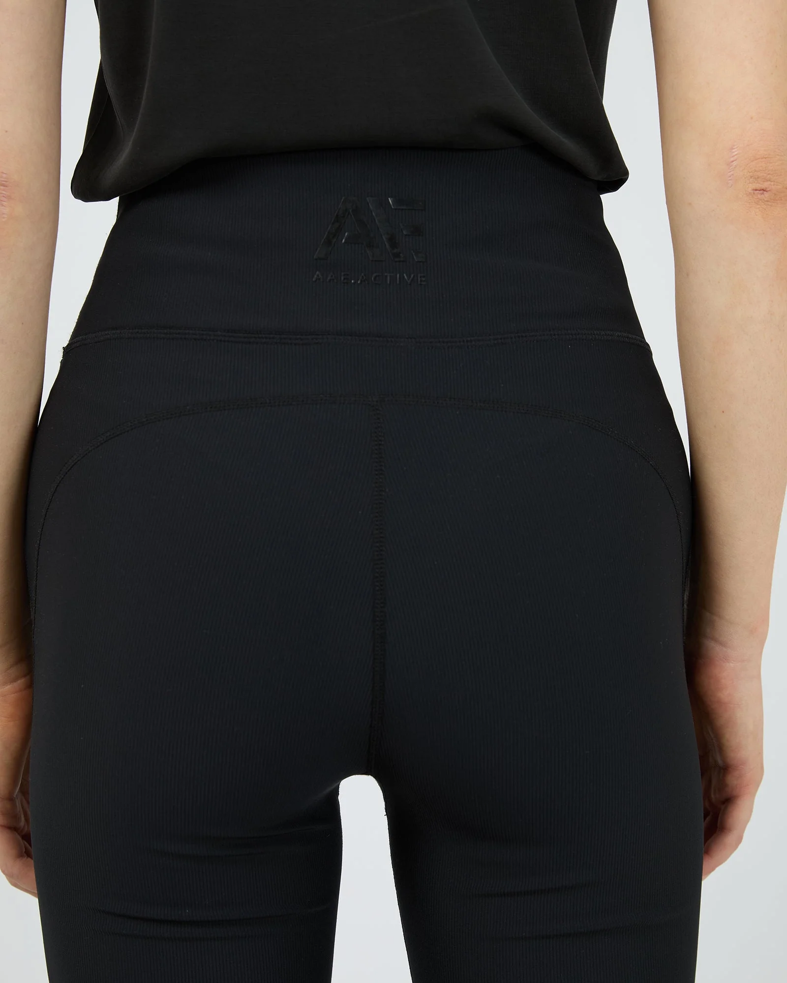 All About Eve Active Rib Flare Legging Black - Image 6