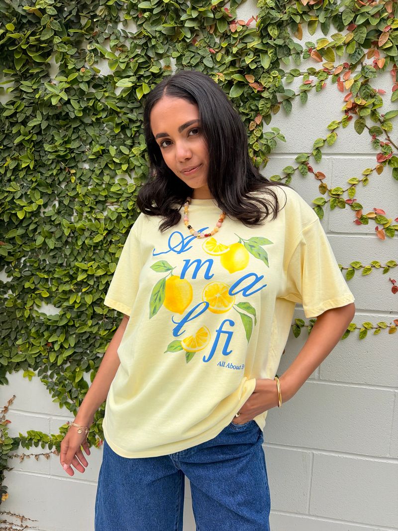 All About Eve Amalfi Tee Yellow
