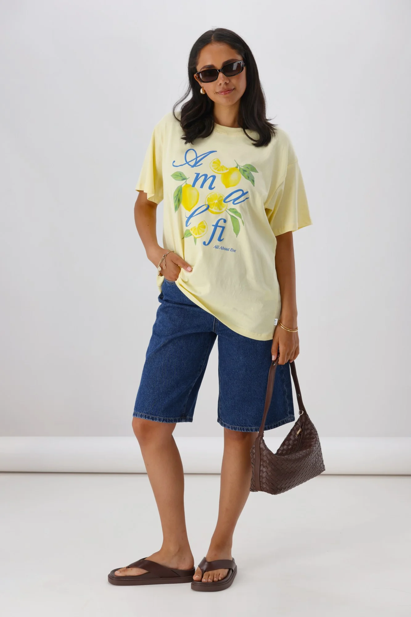 All About Eve Amalfi Tee Yellow - Image 2