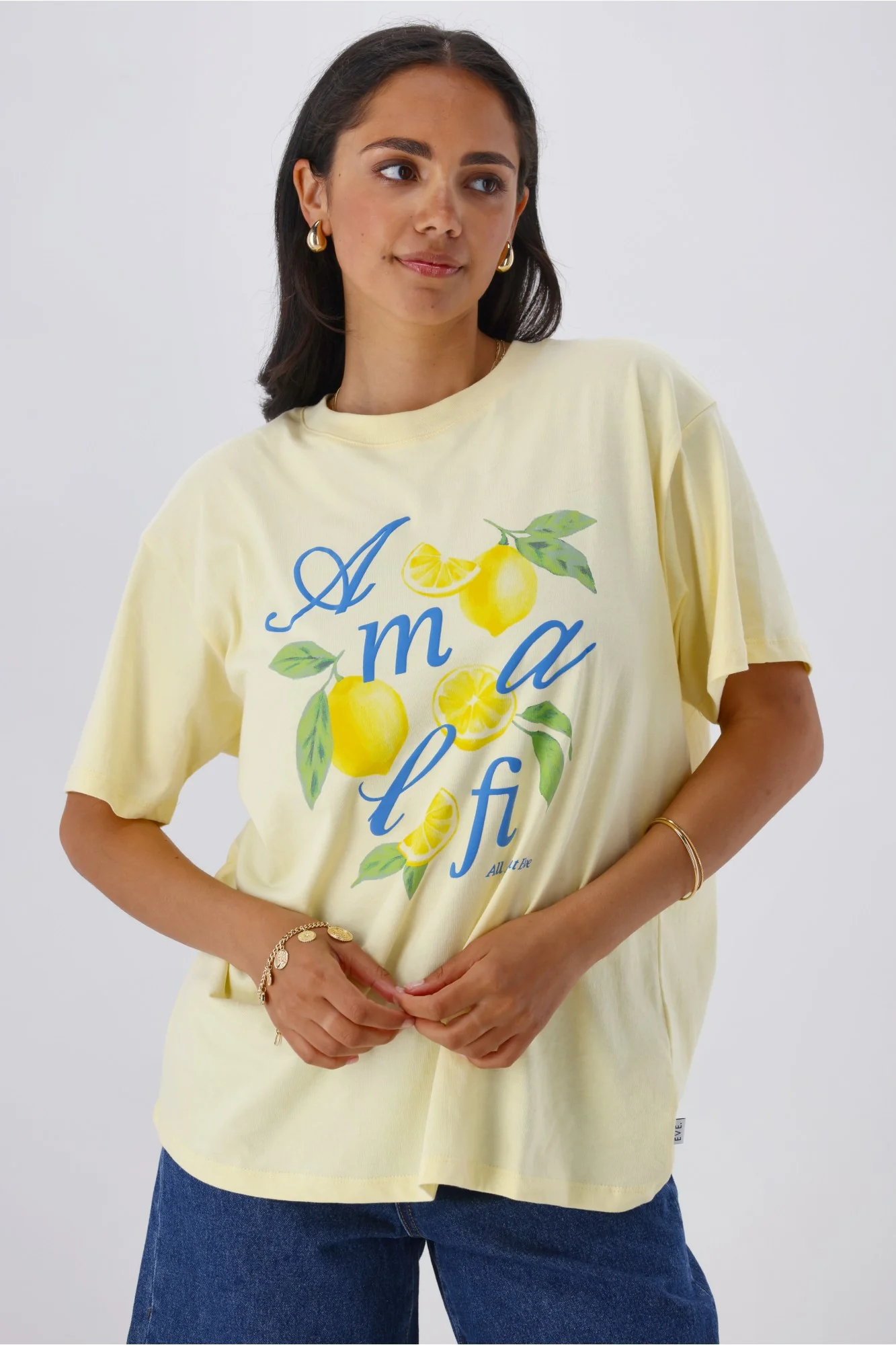 All About Eve Amalfi Tee Yellow - Image 5