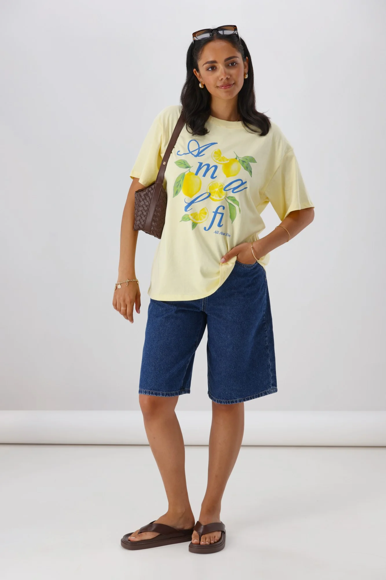 All About Eve Amalfi Tee Yellow - Image 6