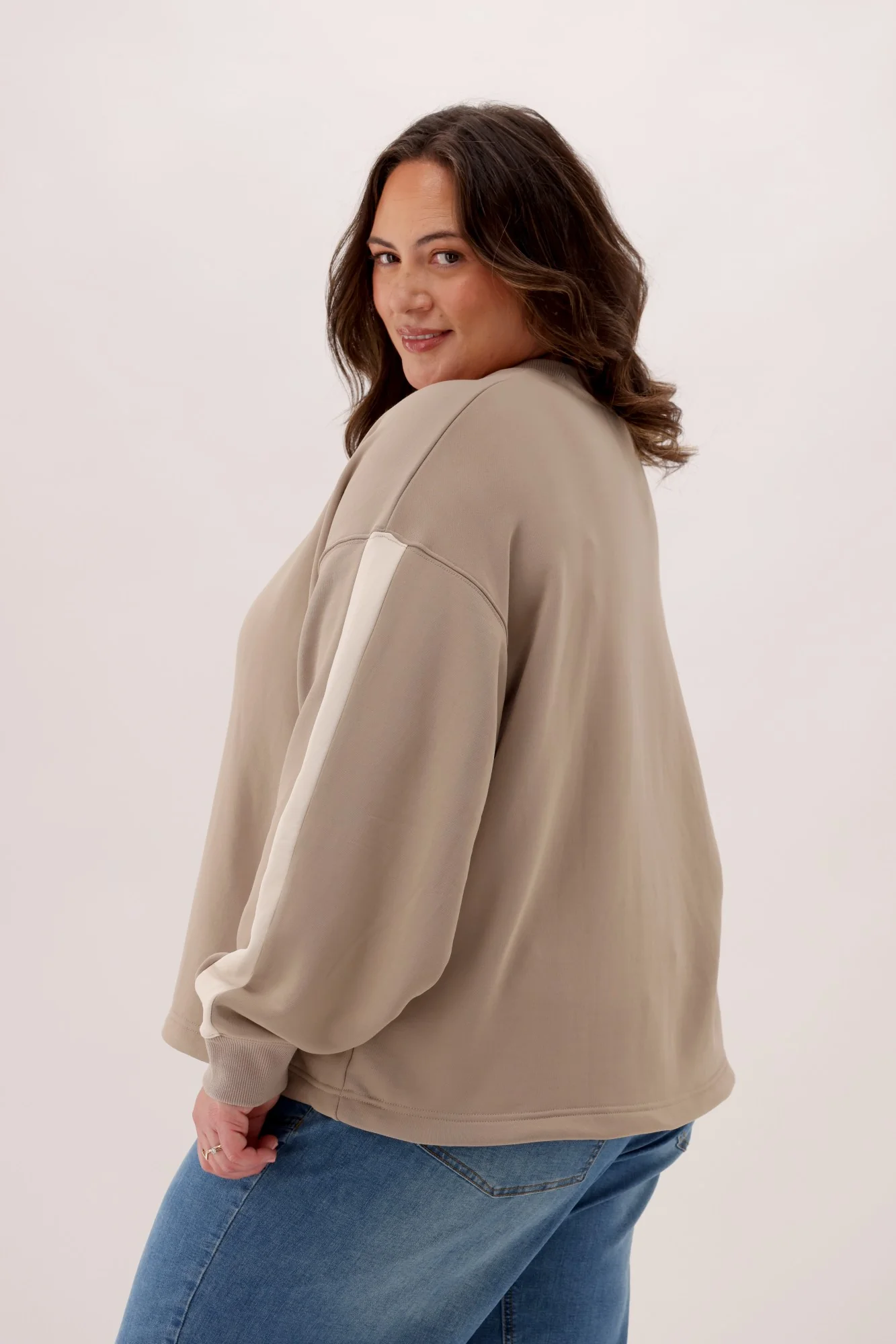 All About Eve Athletica Panel Crew Stone - Image 6