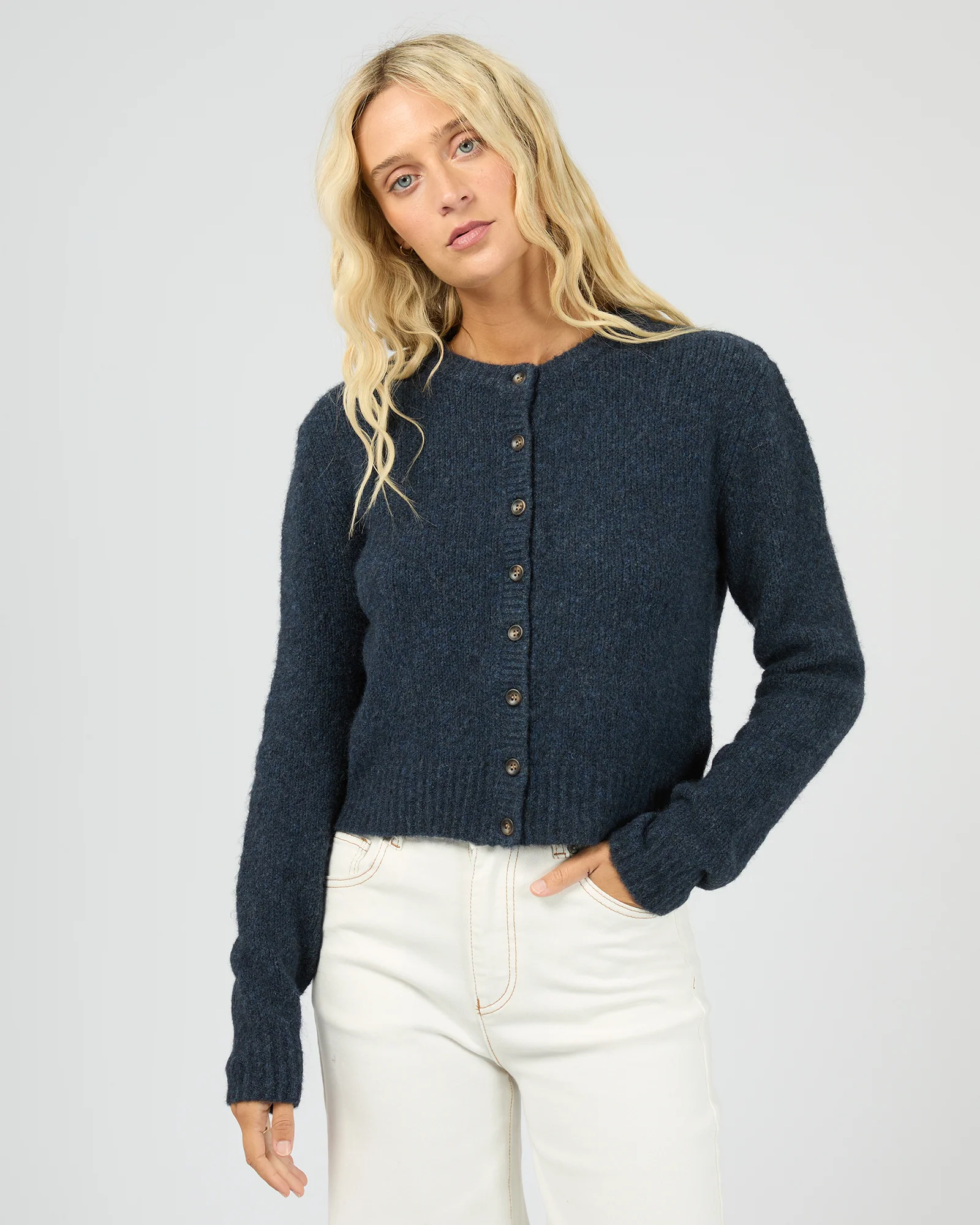 All About Eve Bayside Cardigan Ink