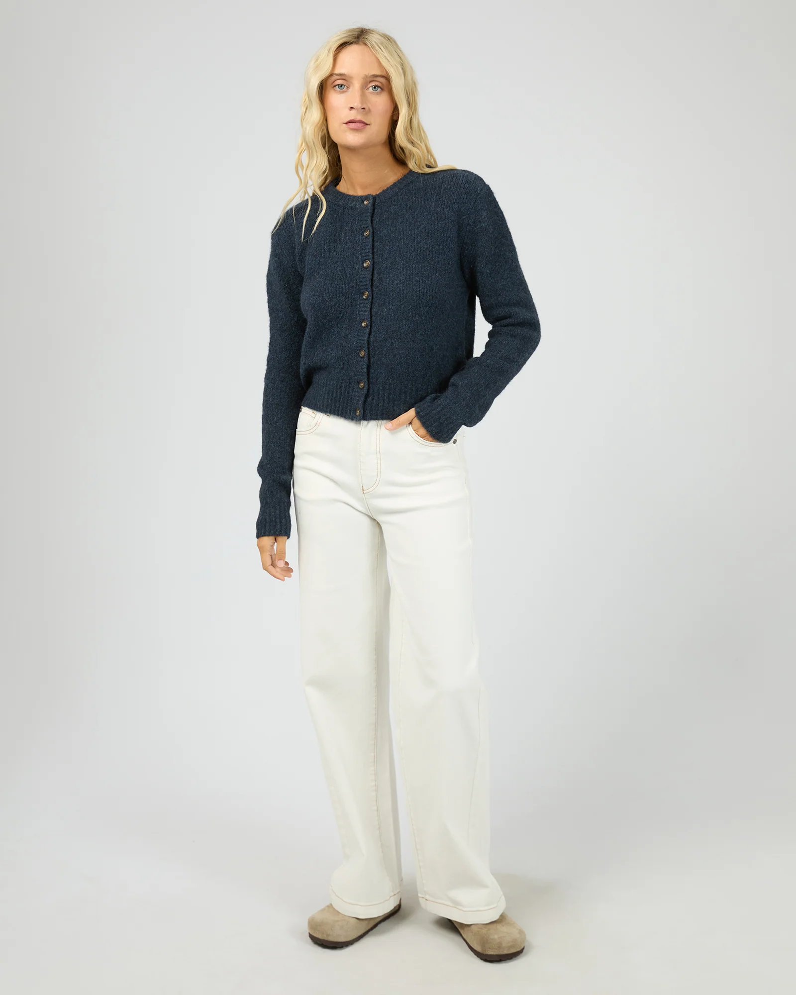 All About Eve Bayside Cardigan Ink - Image 3