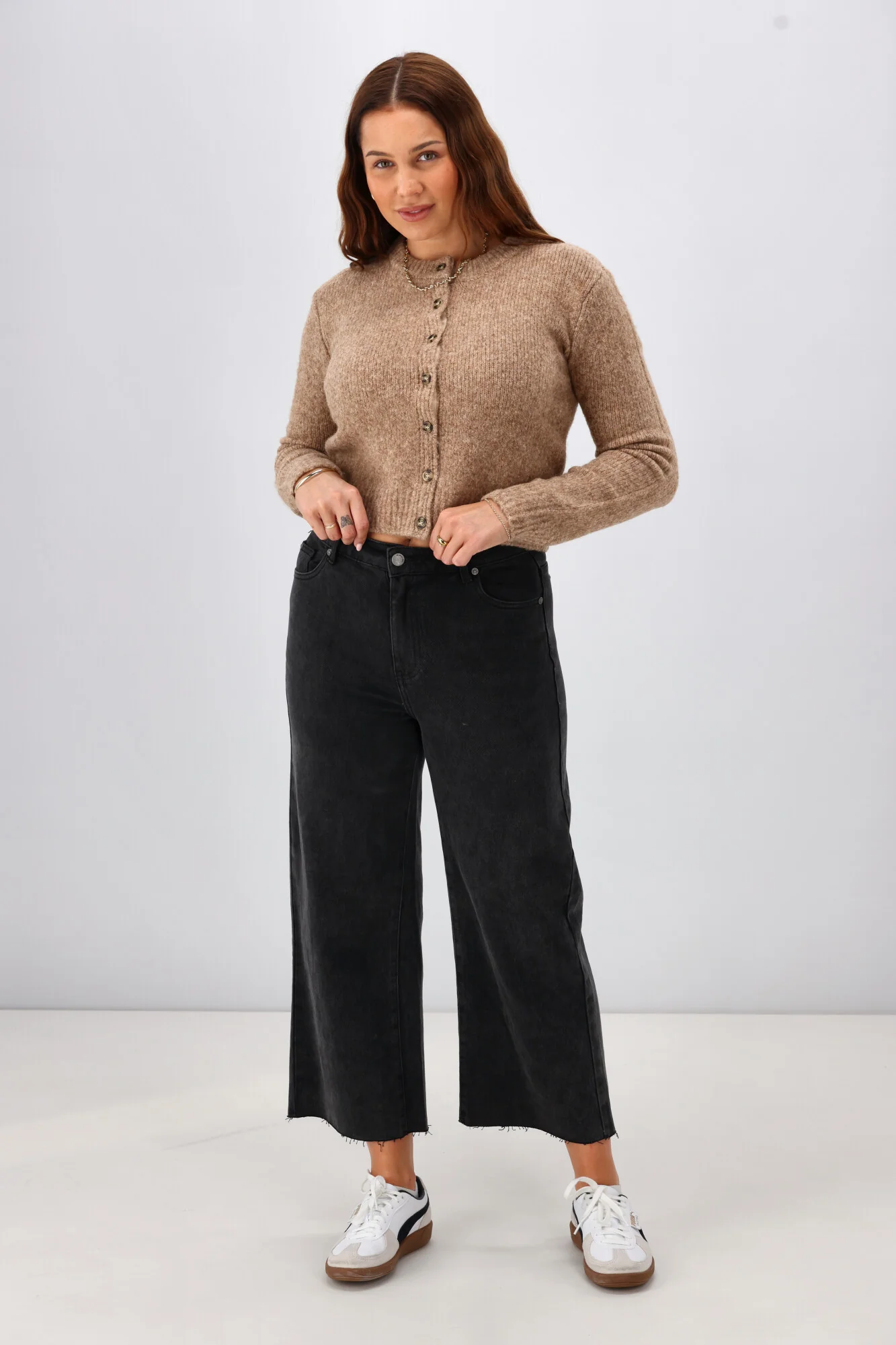 All About Eve Charlie High Rise Leg Washed Black - Image 3