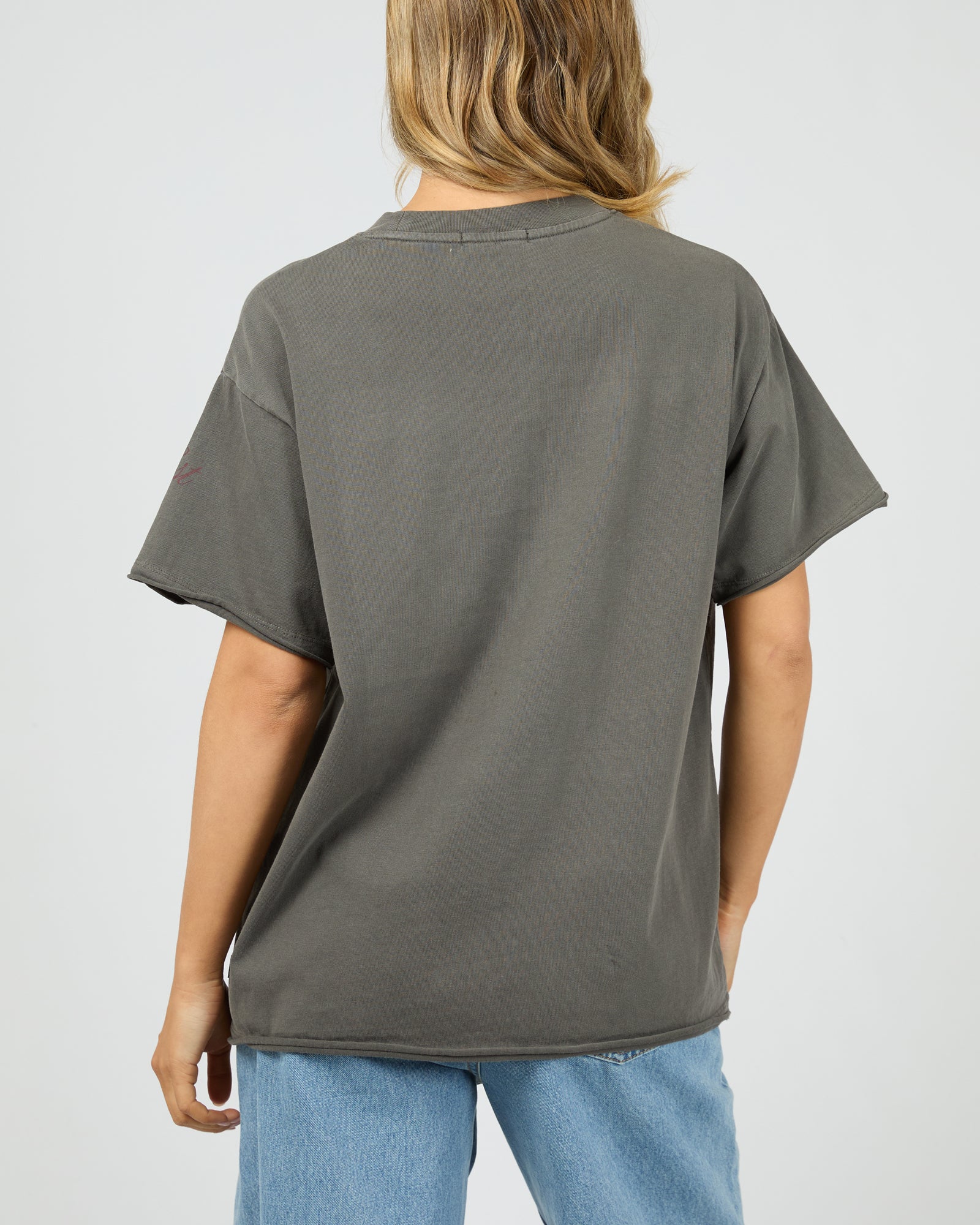 All About Eve Dolce Relaxed Tee Charcoal - Image 6