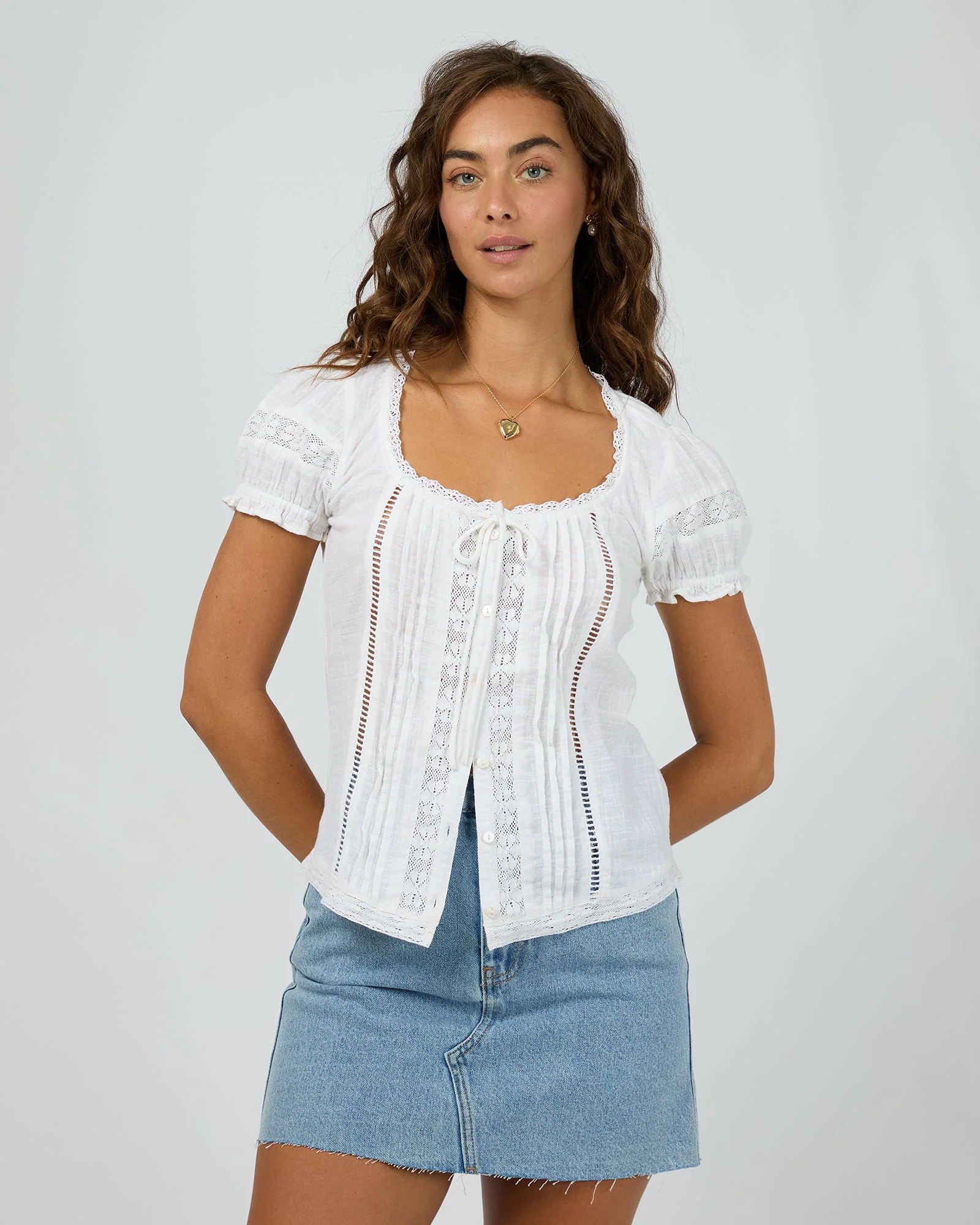 All About Eve Dusty Top White