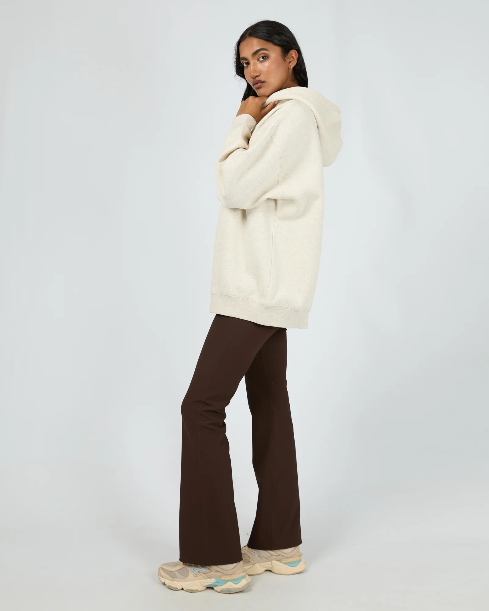 All About Eve Elements Oversized Hoodie Oat - Image 6