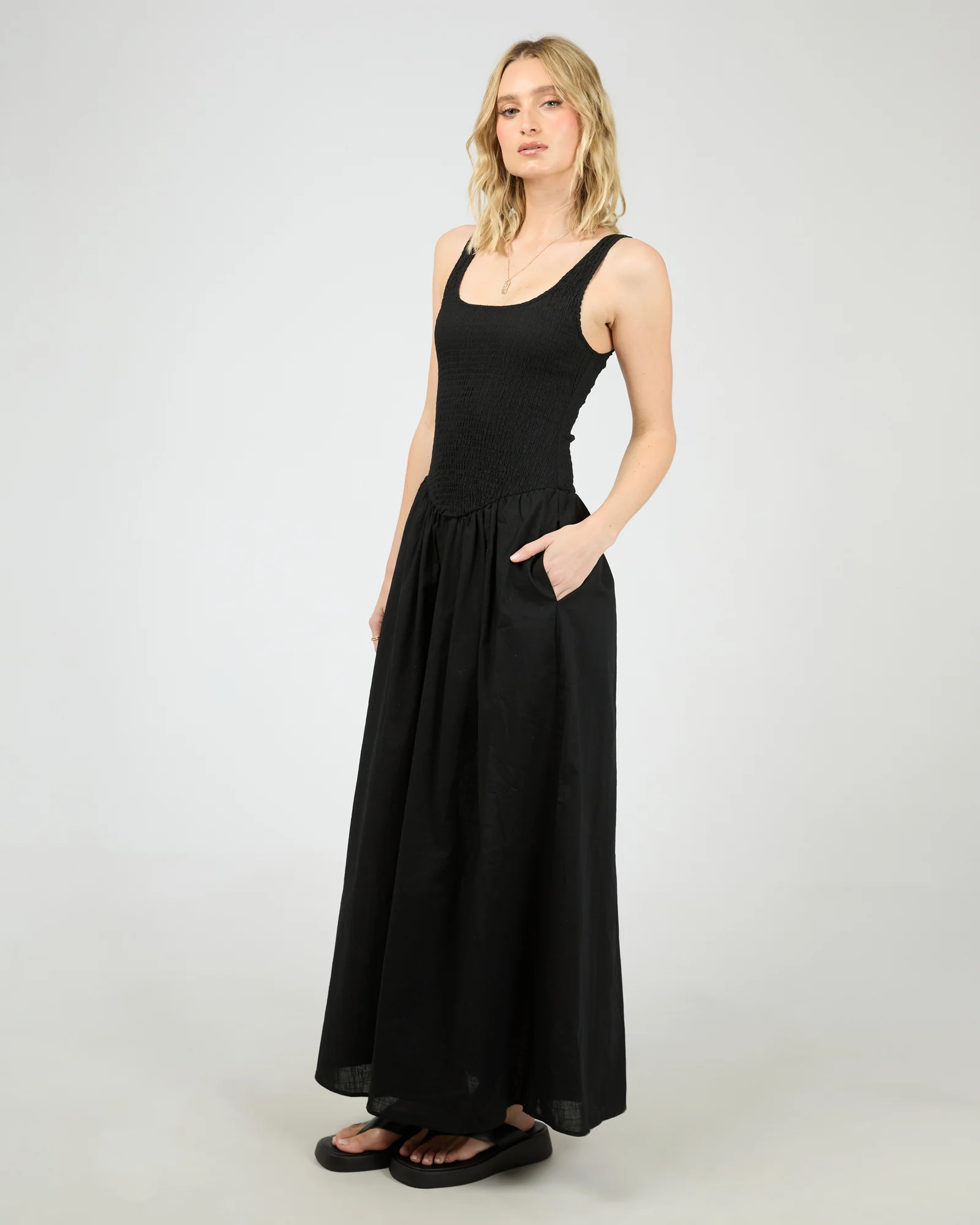 All About Eve Essential Maxi Dress Black - Image 3