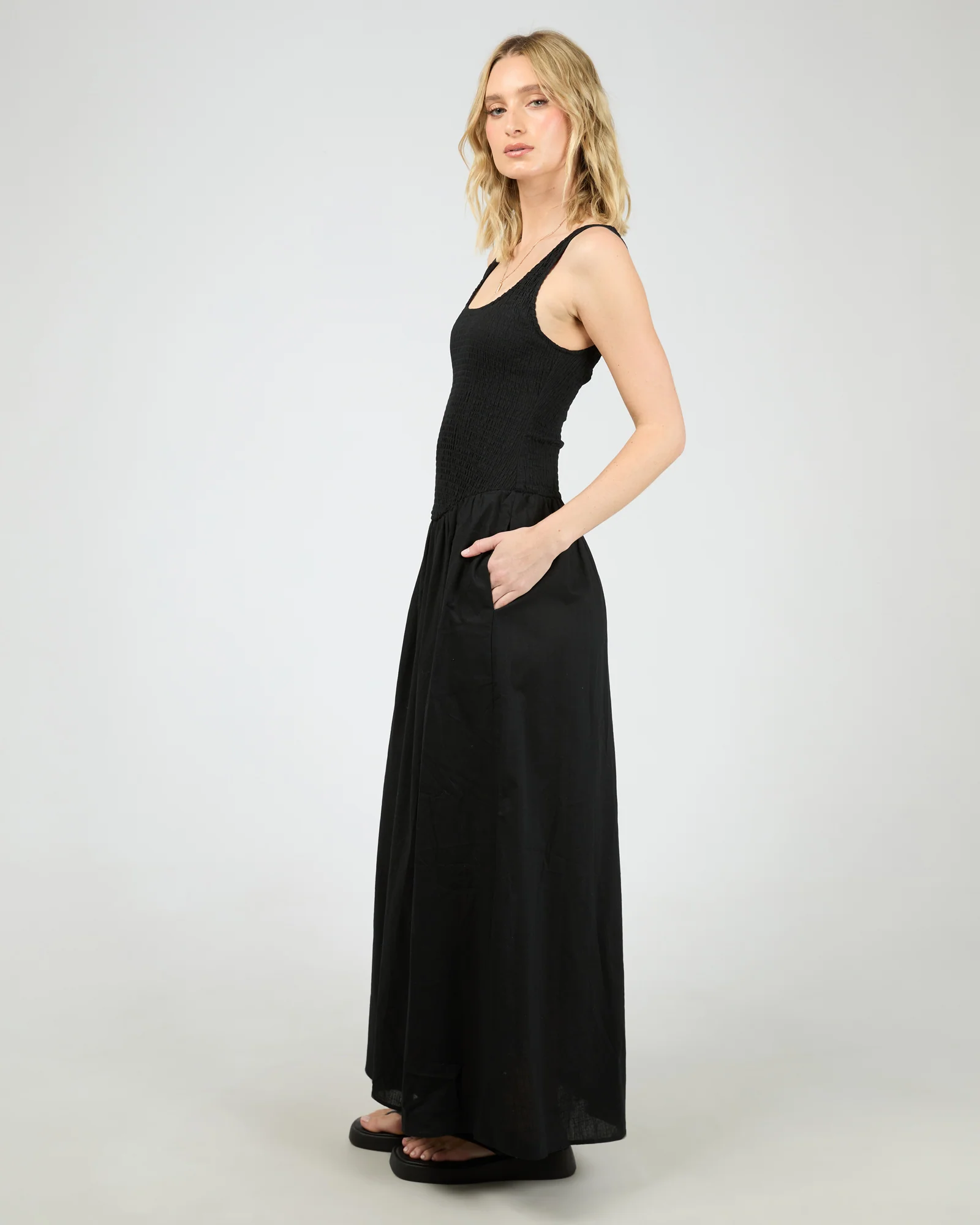 All About Eve Essential Maxi Dress Black - Image 5