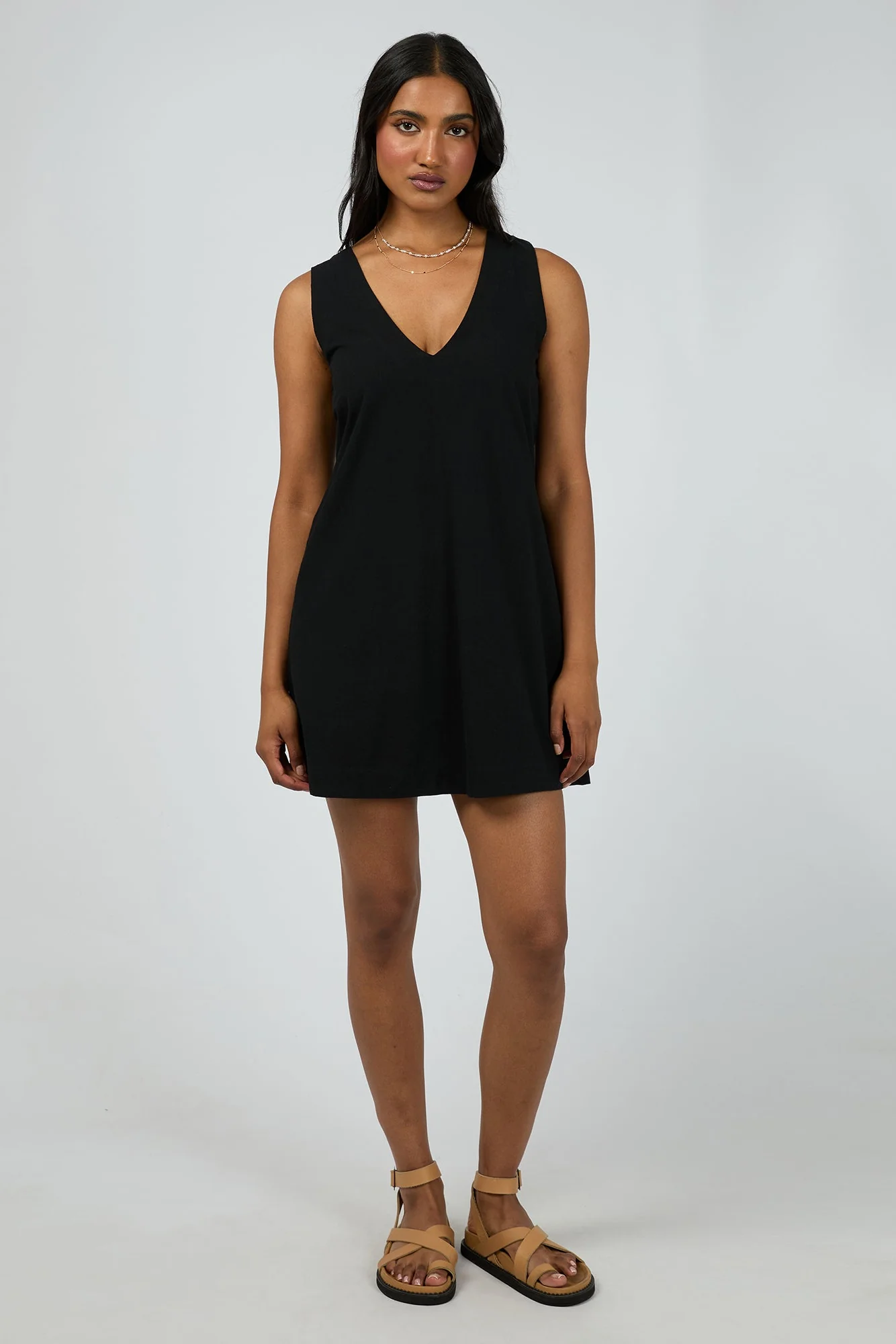 All About Eve Essential Mini Dress Black - Image 4
