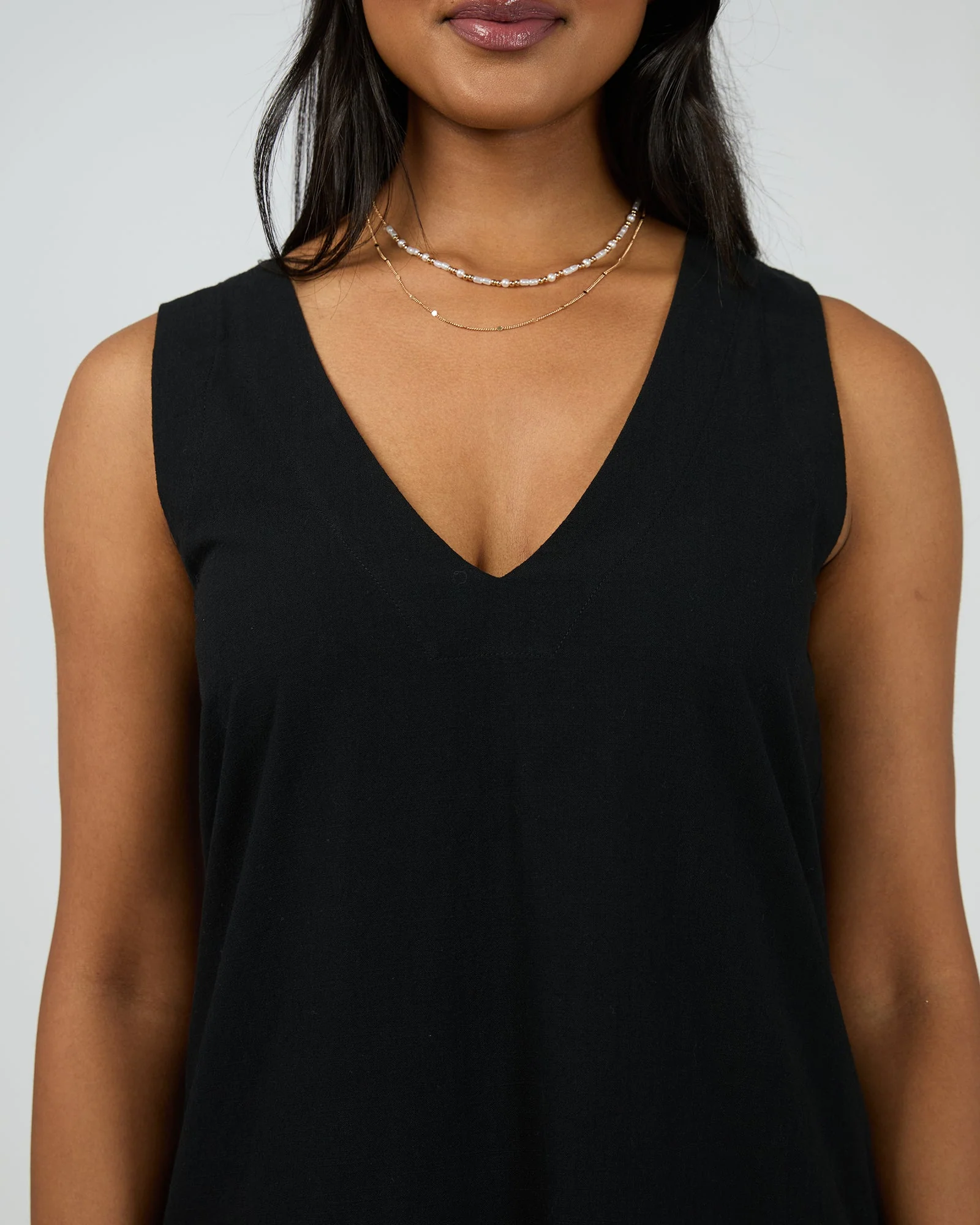 All About Eve Essential Mini Dress Black - Image 7