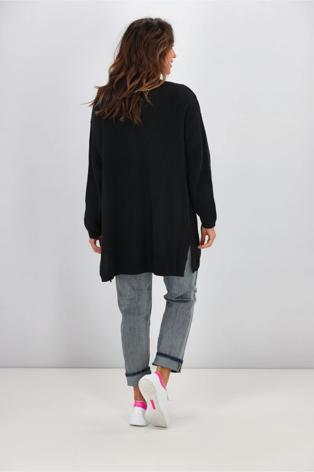 All About Eve Everyday Knit Cardi Black - Image 6