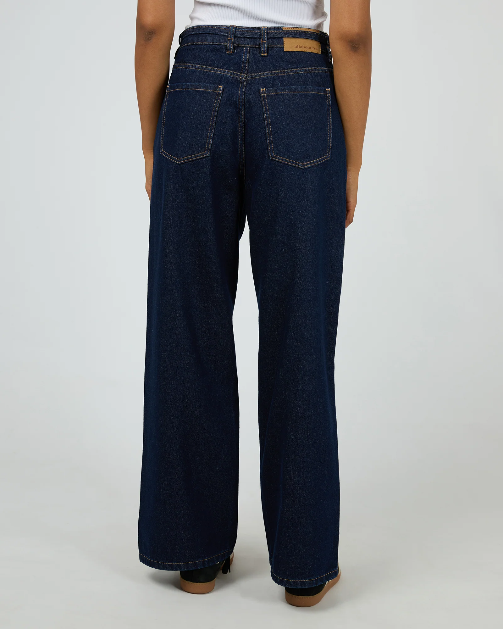 All About Eve Gia High Rise Baggy Jean Indigo - Image 7