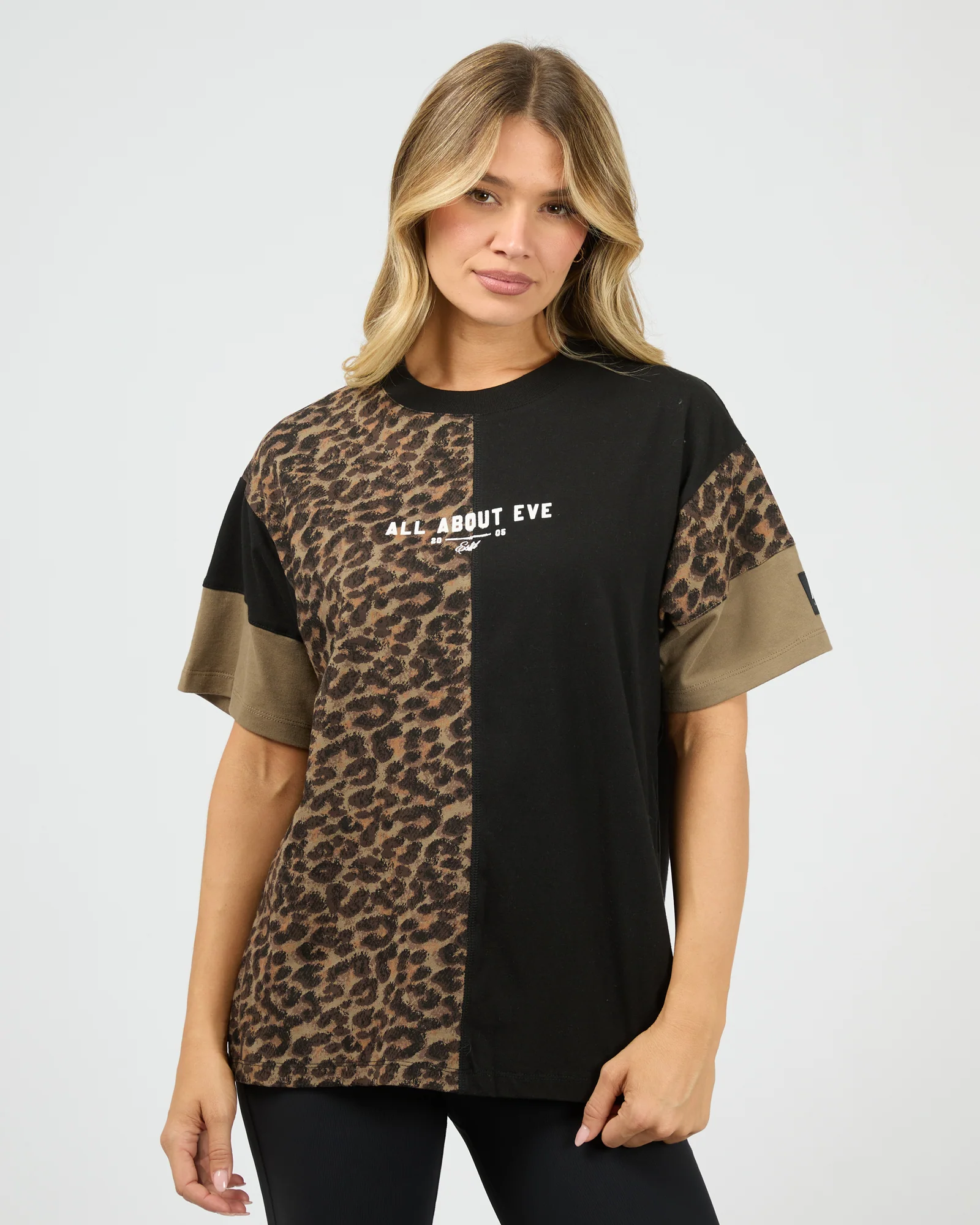 All About Eve Into The Wild Relaxed Tee Black