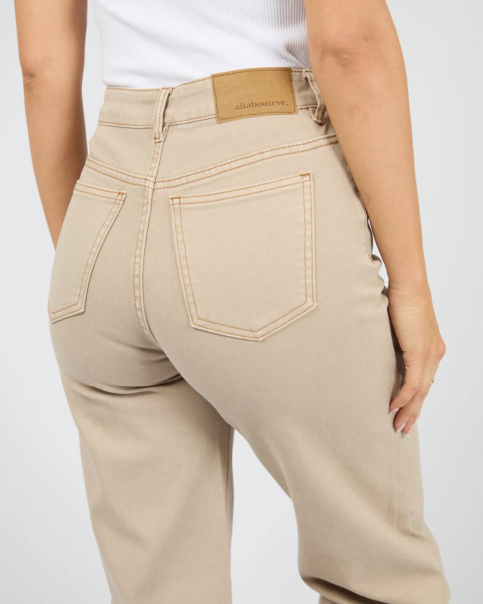 All About Eve Jacqui Wide Leg Beige - Image 6
