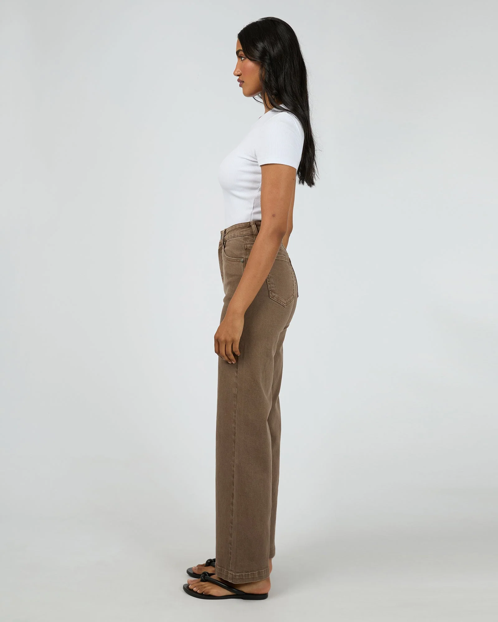 All About Eve Jacqui Wide Leg Cocoa - Image 7