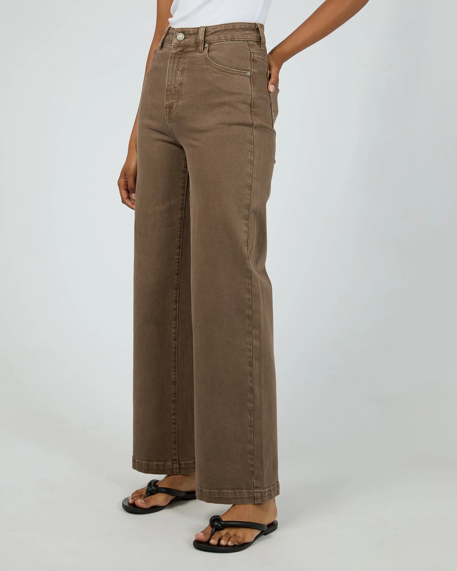 All About Eve Jacqui Wide Leg Cocoa - Image 9