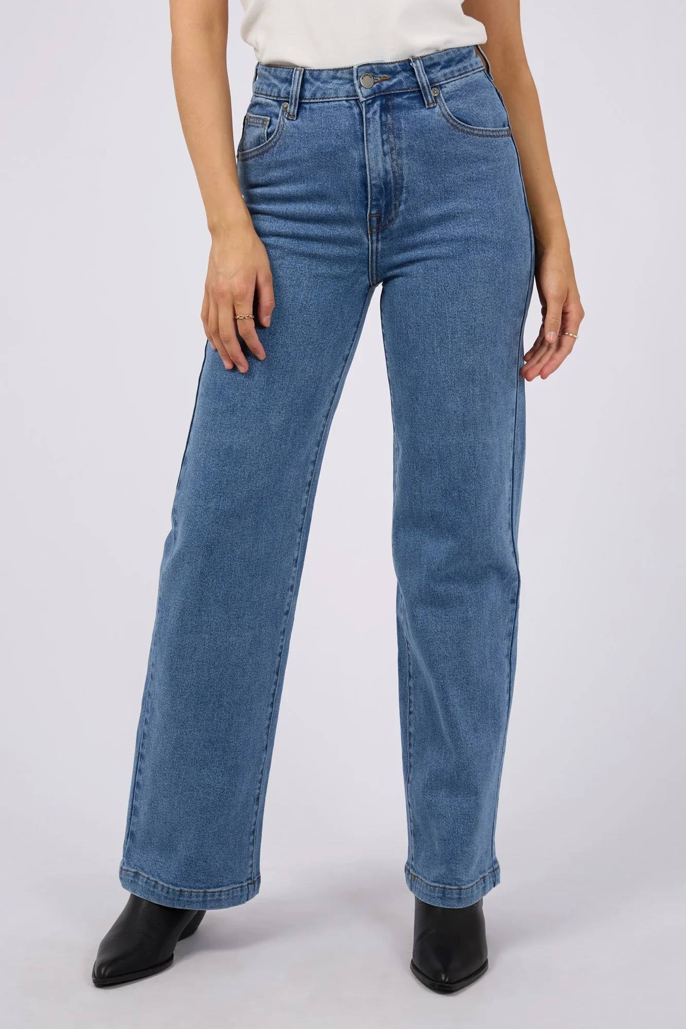 All About Eve Jacqui Wide Leg Heritage Blue - Image 3