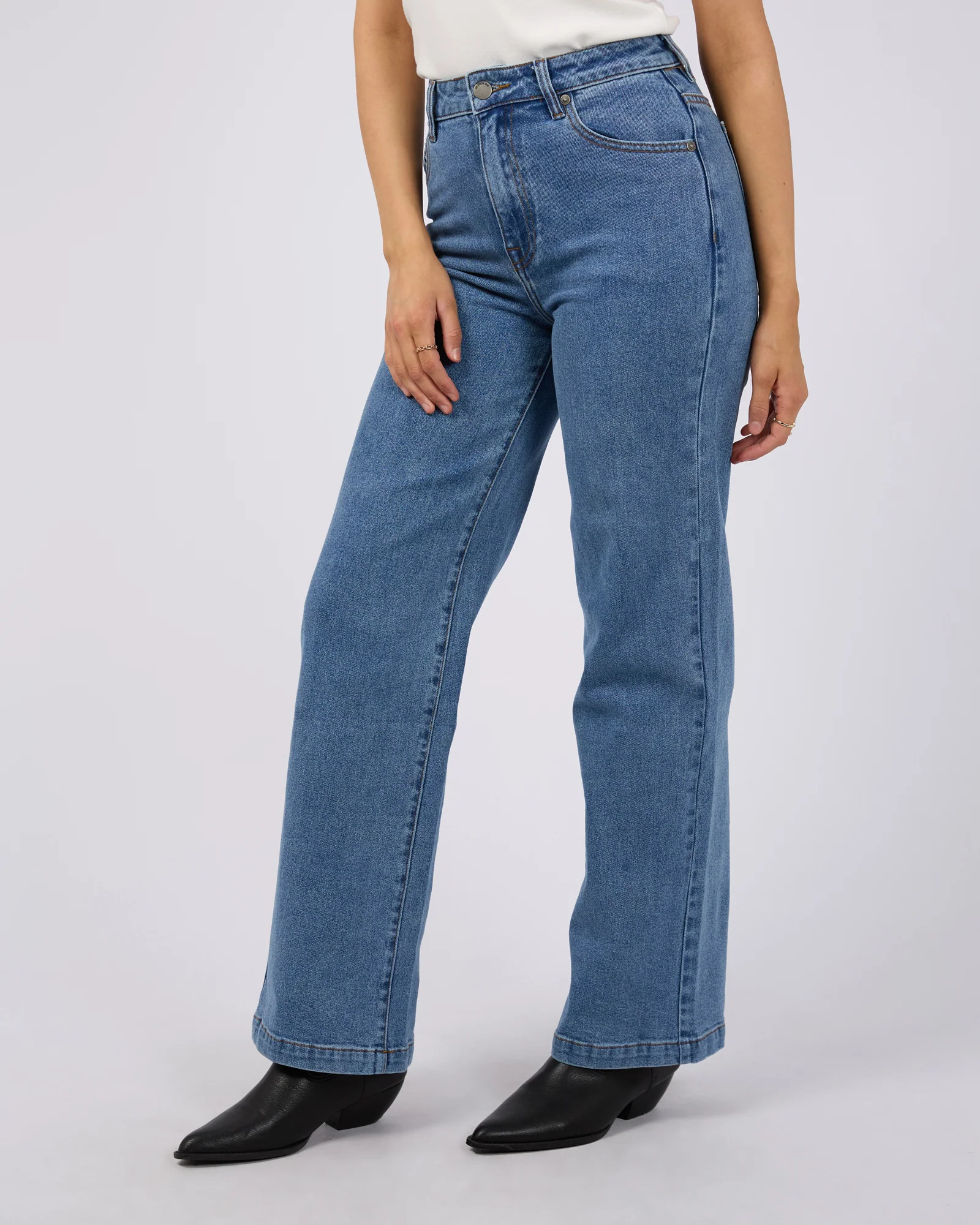 All About Eve Jacqui Wide Leg Heritage Blue - Image 4