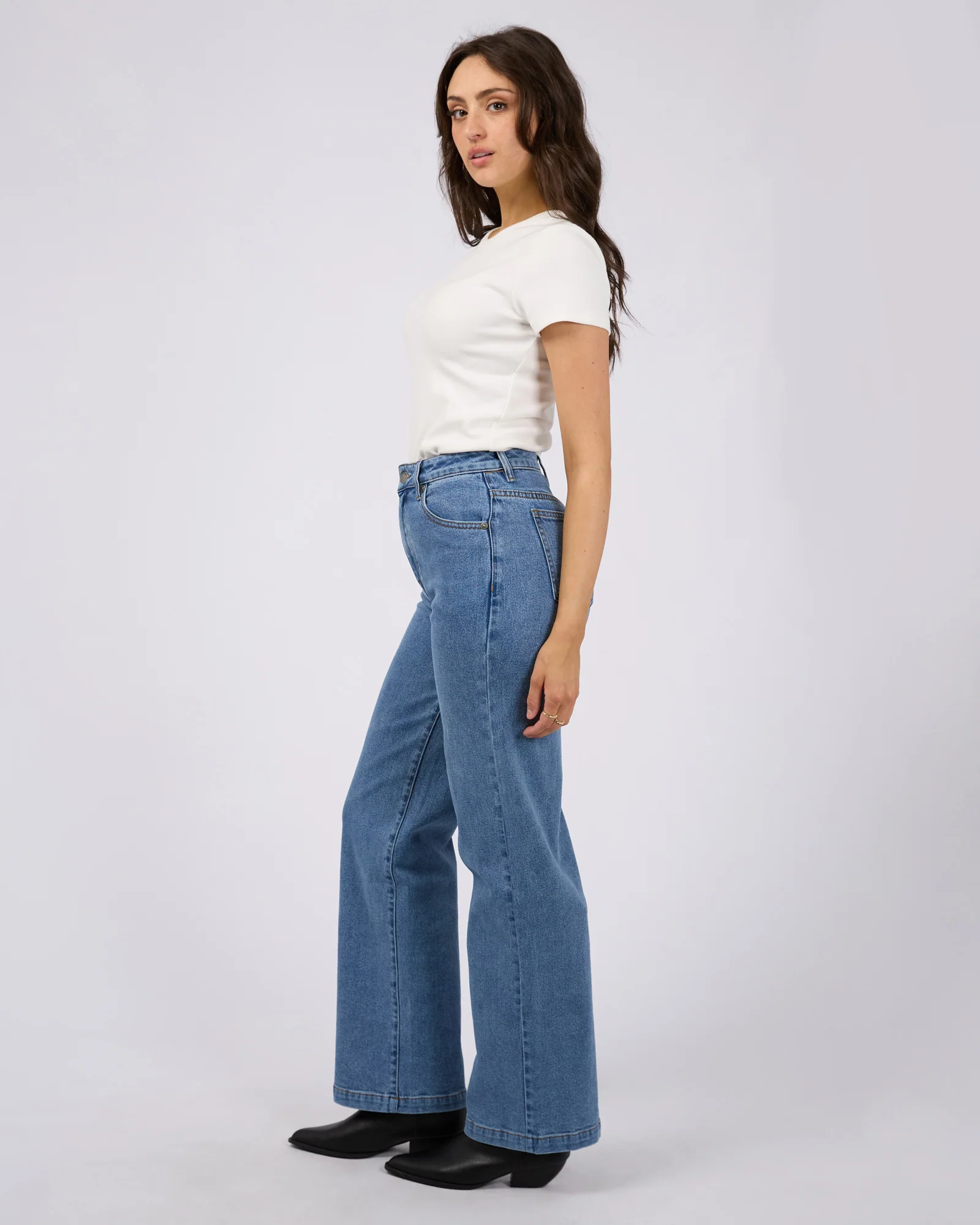 All About Eve Jacqui Wide Leg Heritage Blue - Image 5