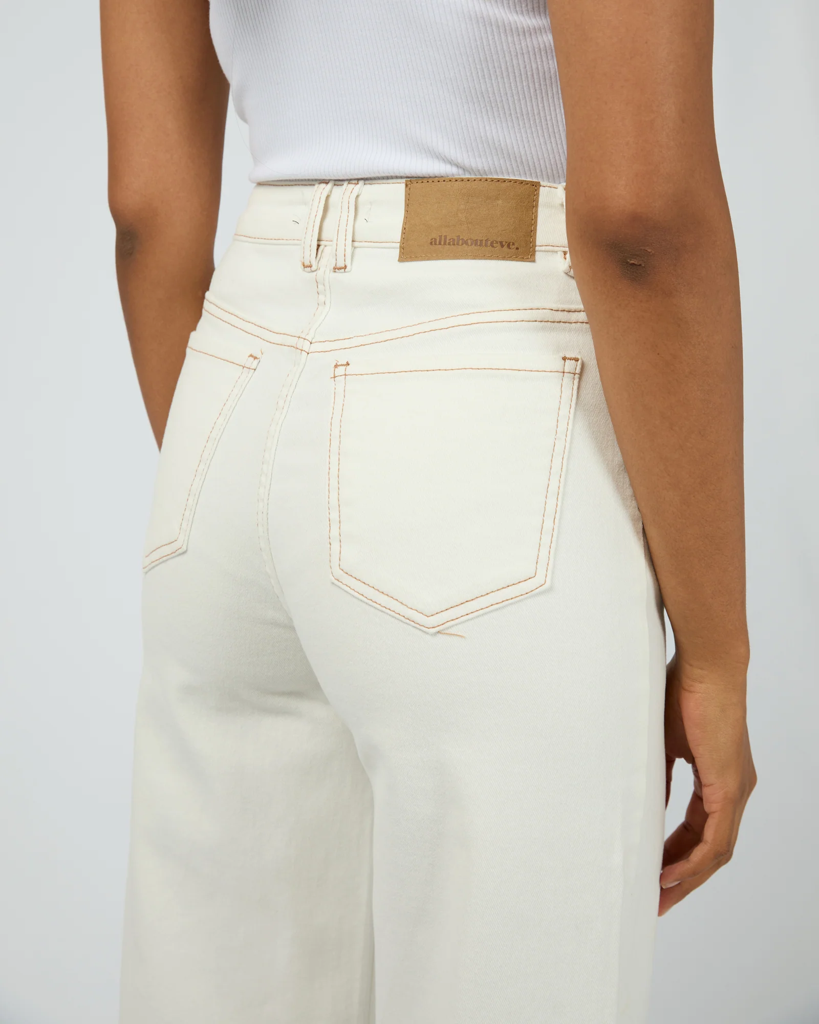 All About Eve Jacqui Wide Leg Vintage White - Image 8