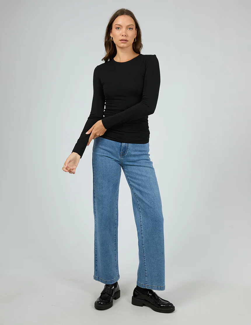All About Eve Kylie Long Sleeve Top Black - Image 4