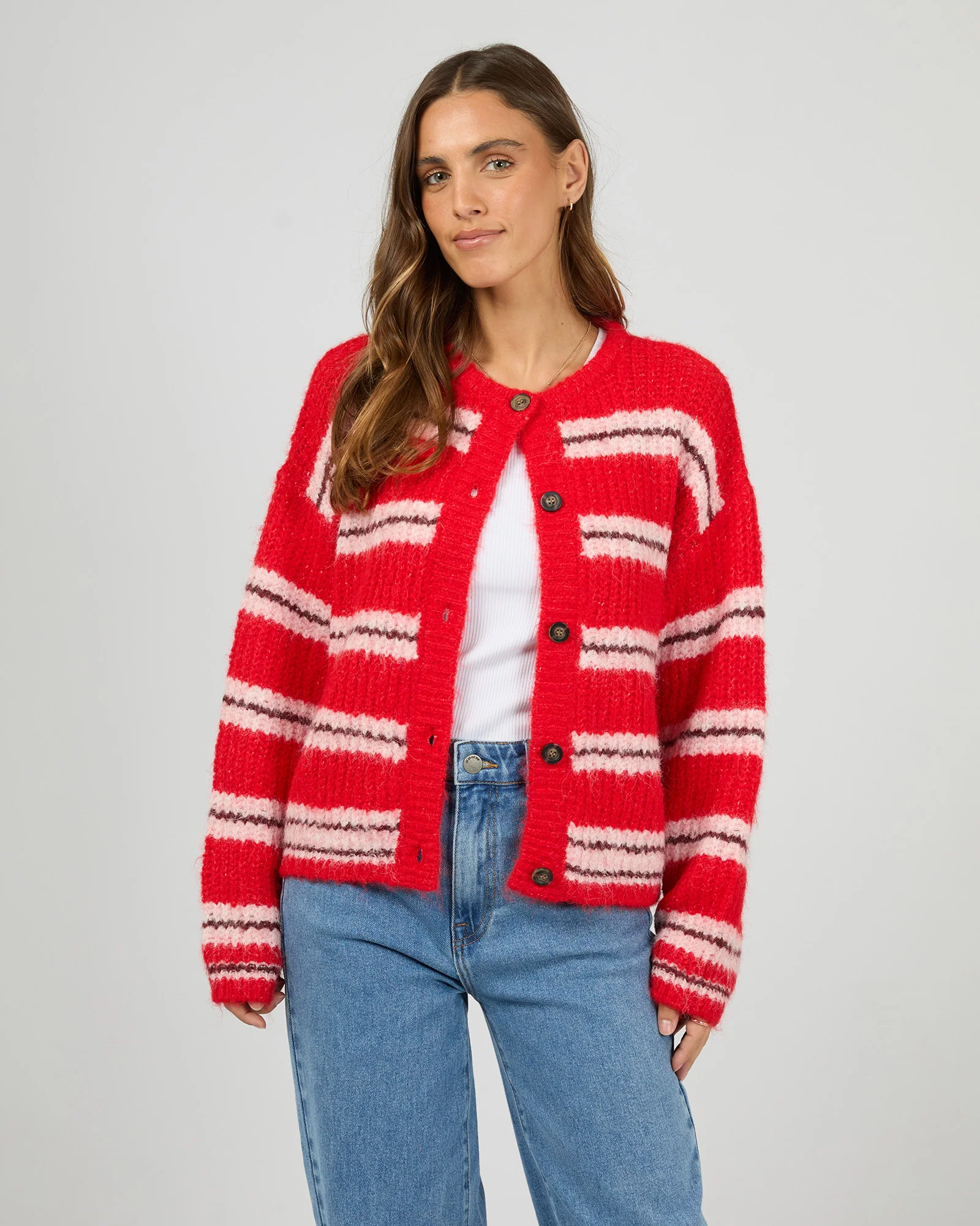 All About Eve Livia Cardigan Stripe - Image 3
