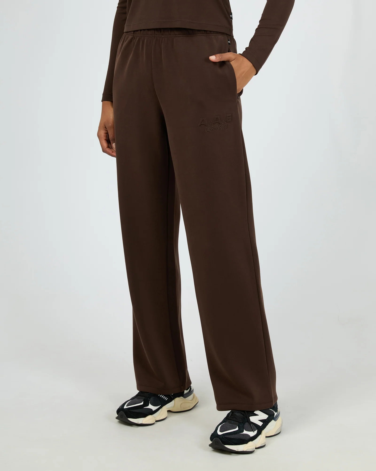 All About Eve Luxe Active Pant Brown - Image 4