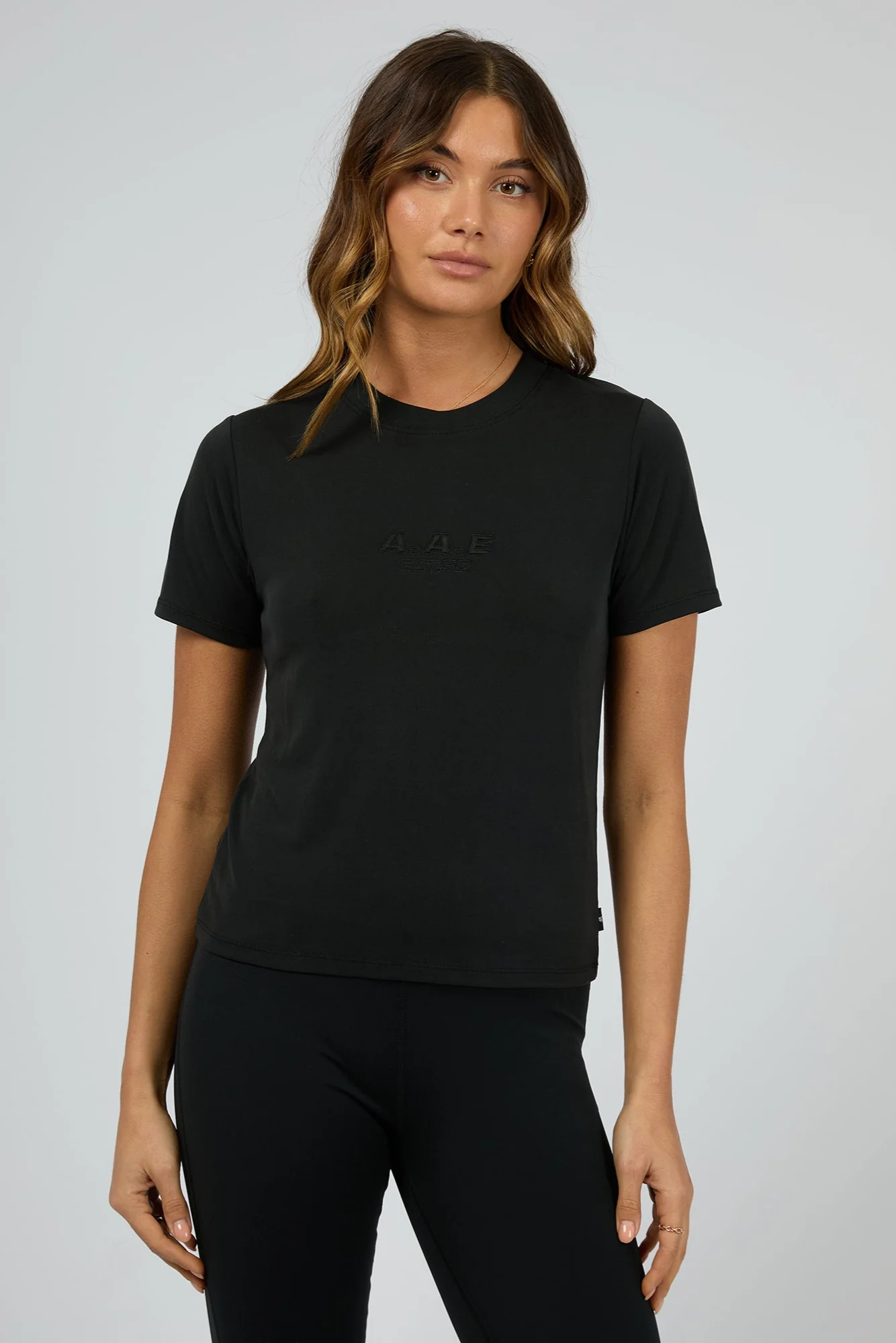 All About Eve Luxe Active Tee Black
