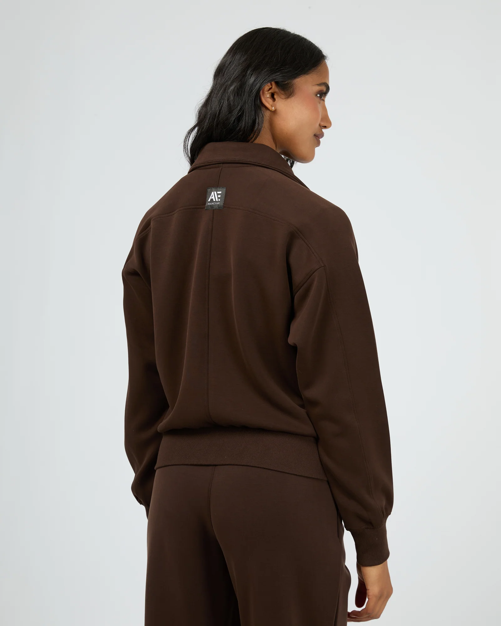 All About Eve Luxe Active Zip Through Brown - Image 6