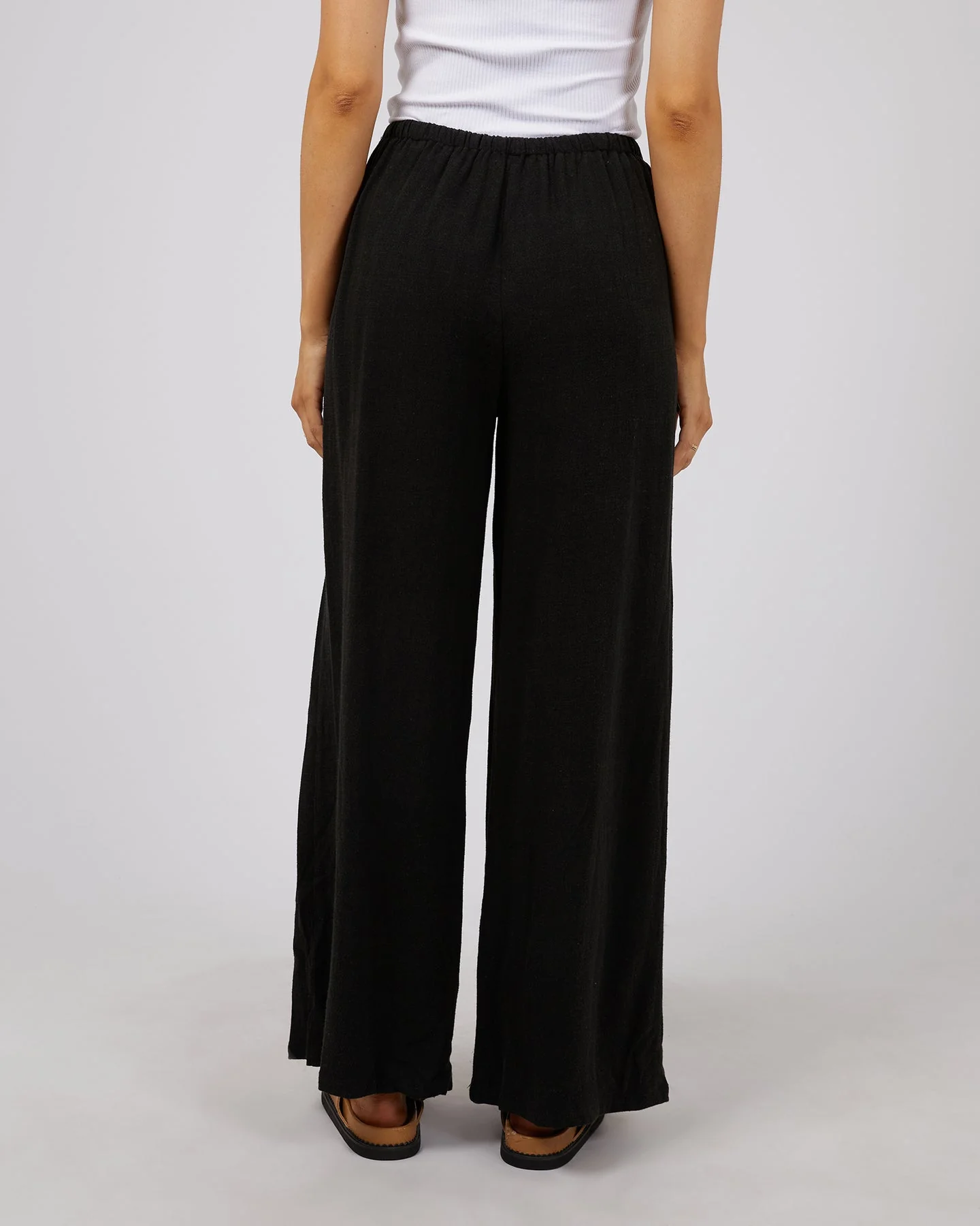All About Eve Luxe Linen Pant Black - Image 6