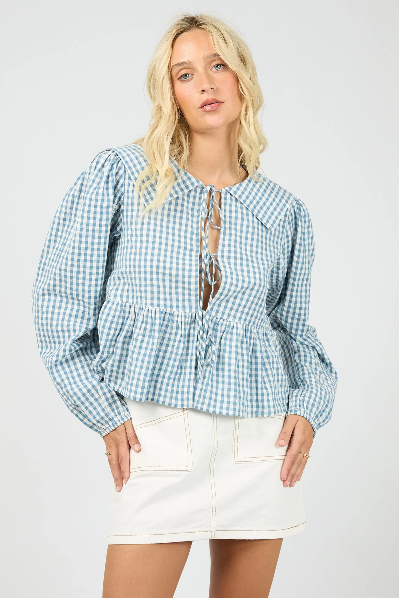 All About Eve Micky LS Top Check - Image 3