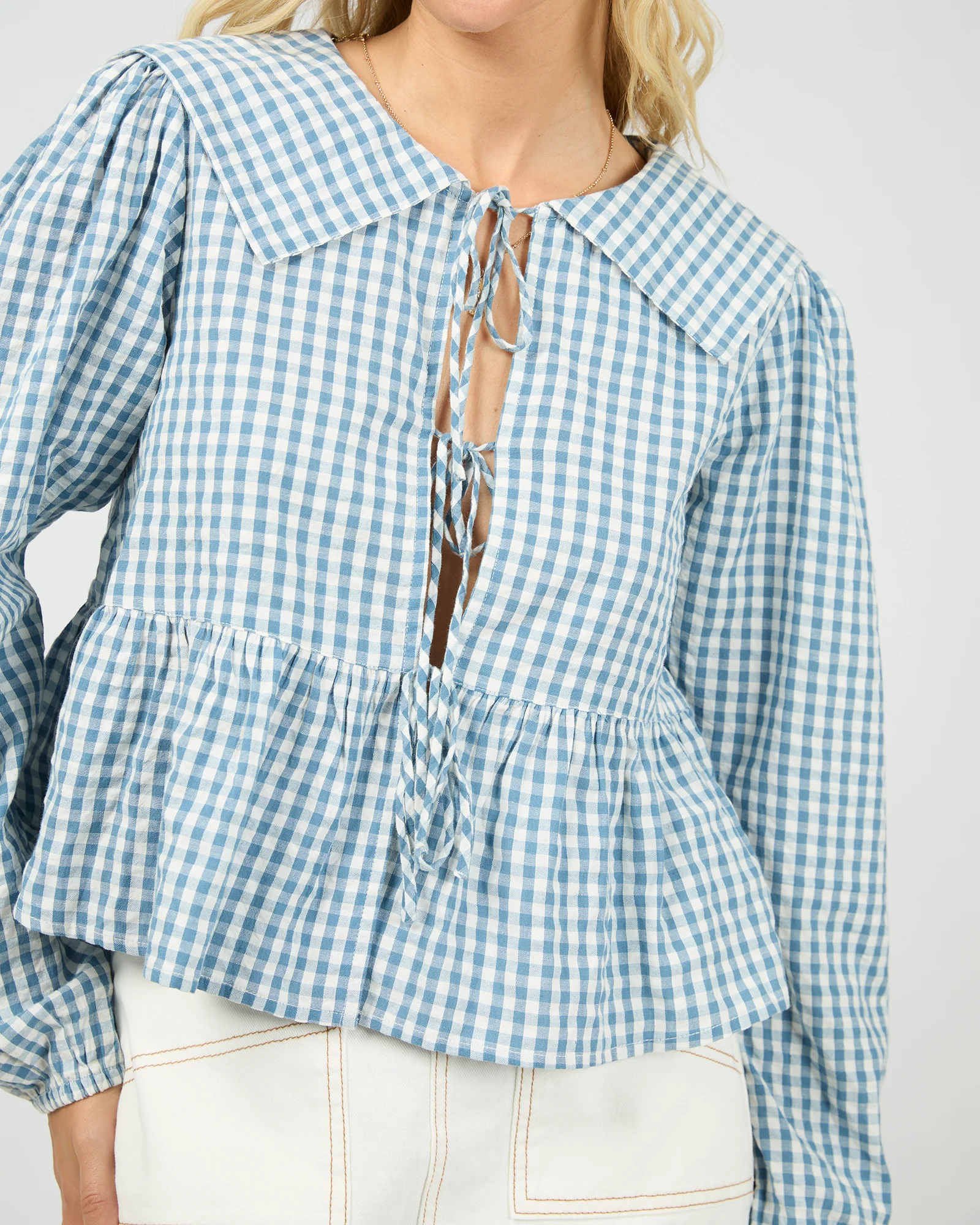 All About Eve Micky LS Top Check - Image 5