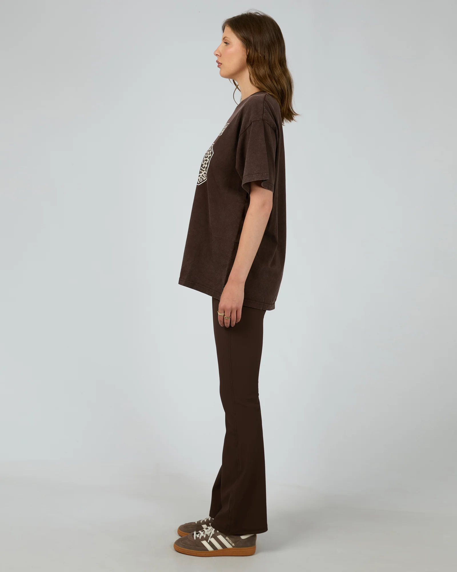 All About Eve Nico Relaxed Tee Brown - Image 5