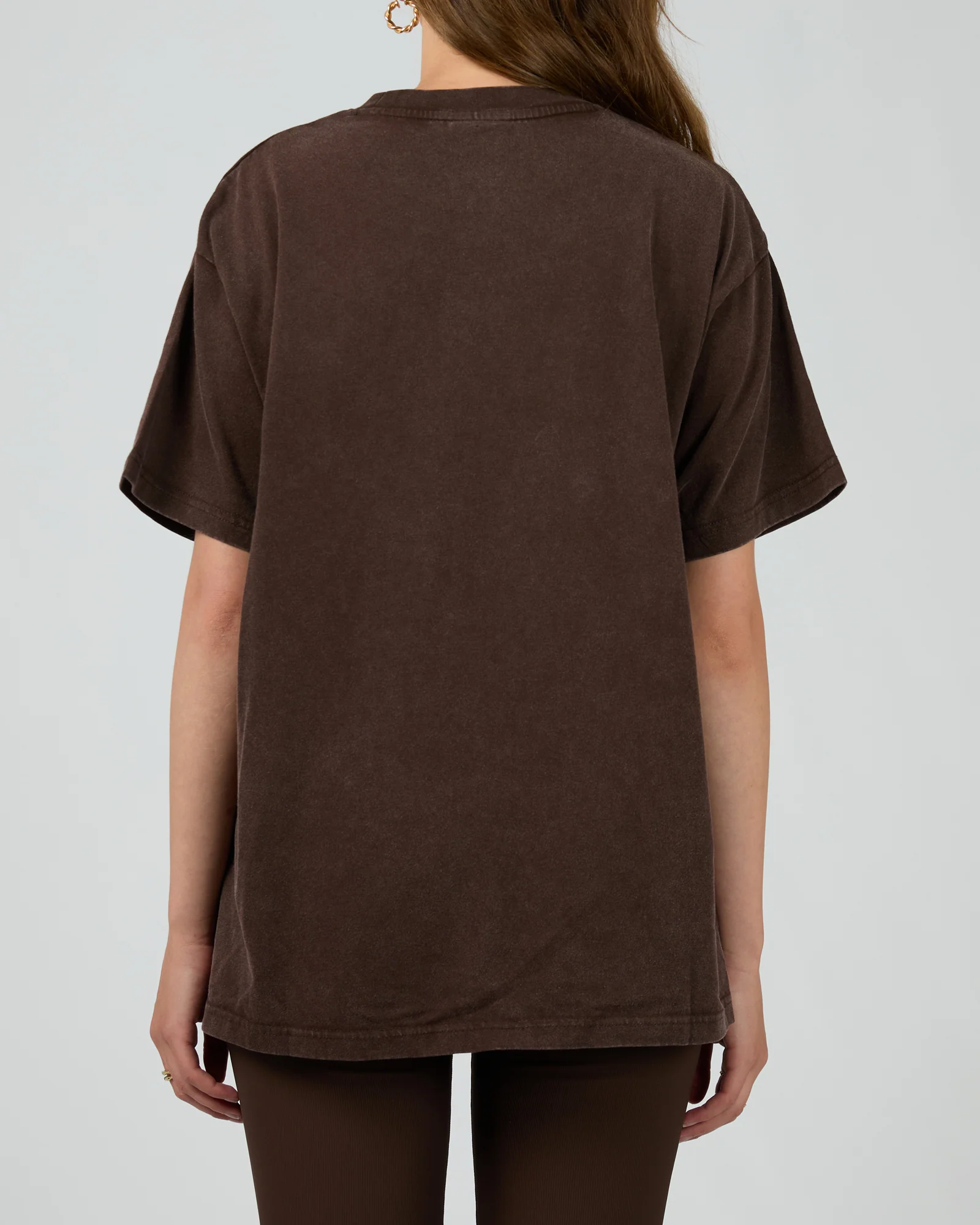 All About Eve Nico Relaxed Tee Brown - Image 6