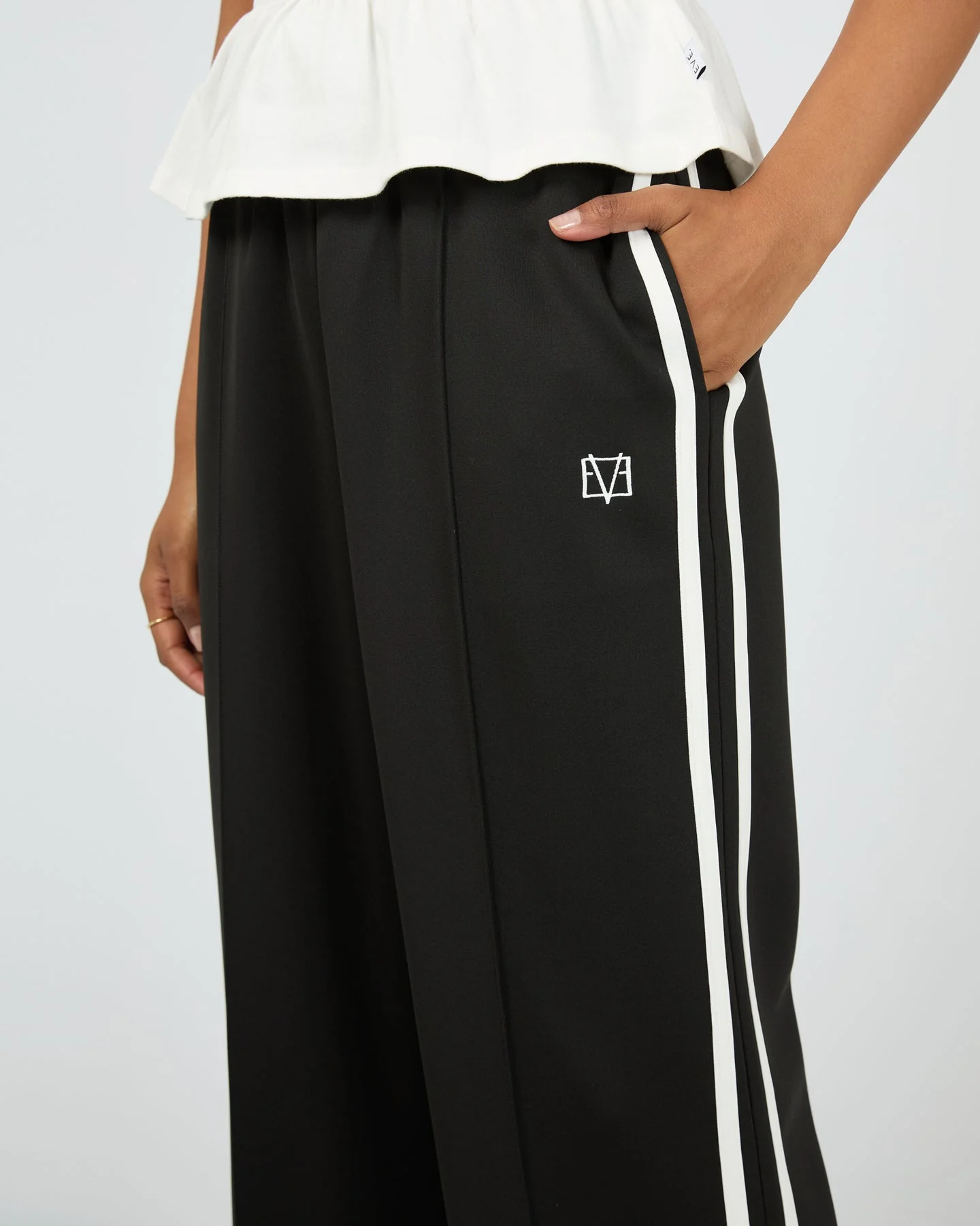 All About Eve On The Daily Track Pant Black - Image 3