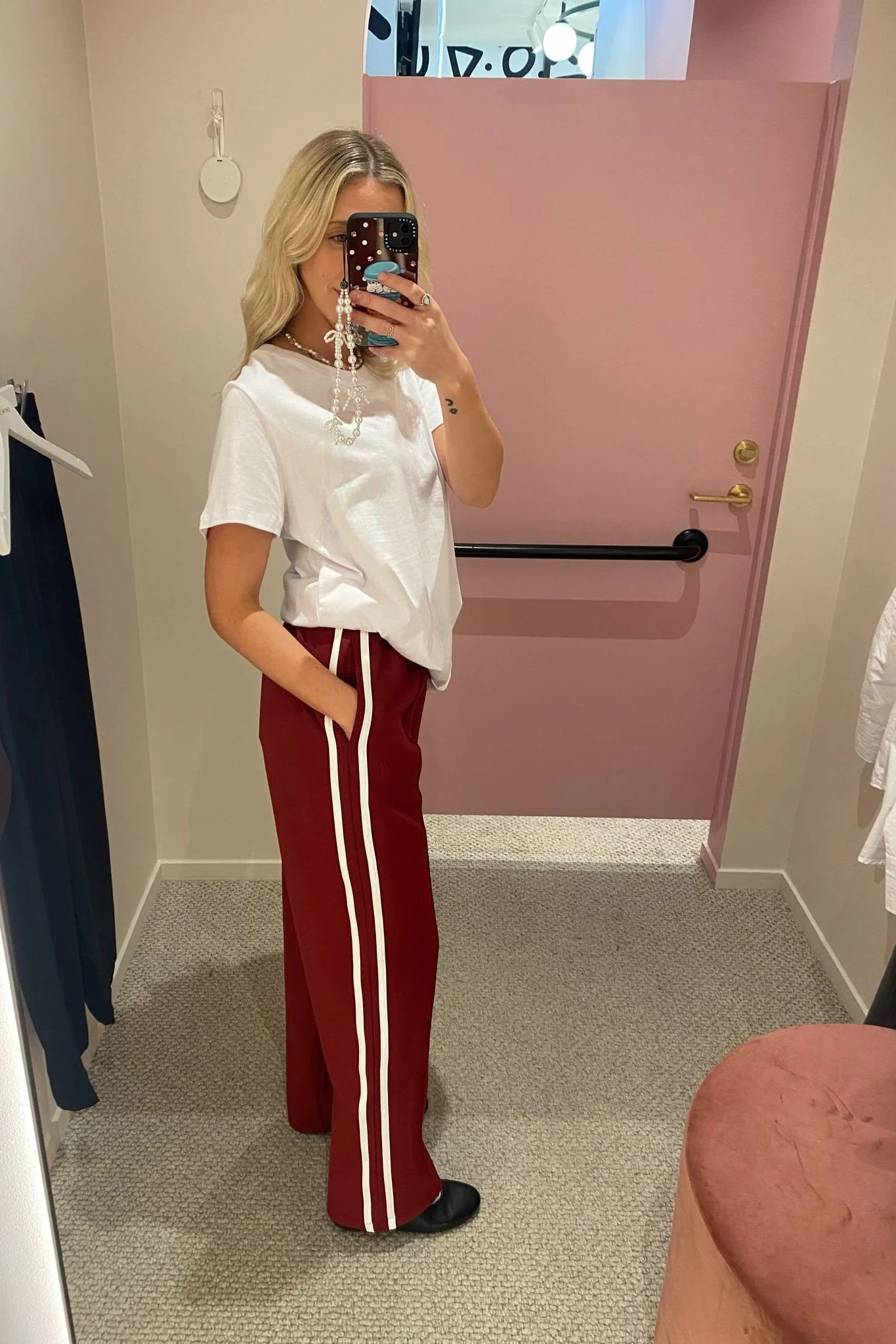 All About Eve On The Daily Track Pant Wine - Image 2